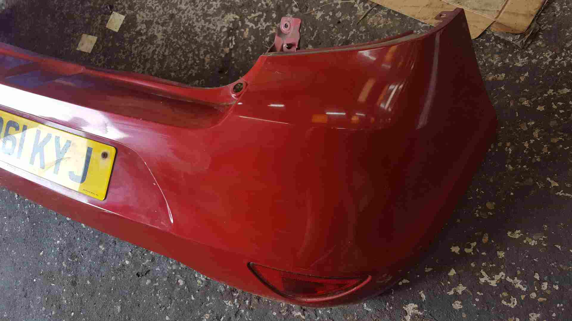 Thumb 6 Renault Clio MK3 2009-2012 Rear Bumper RED Tennj Facelift