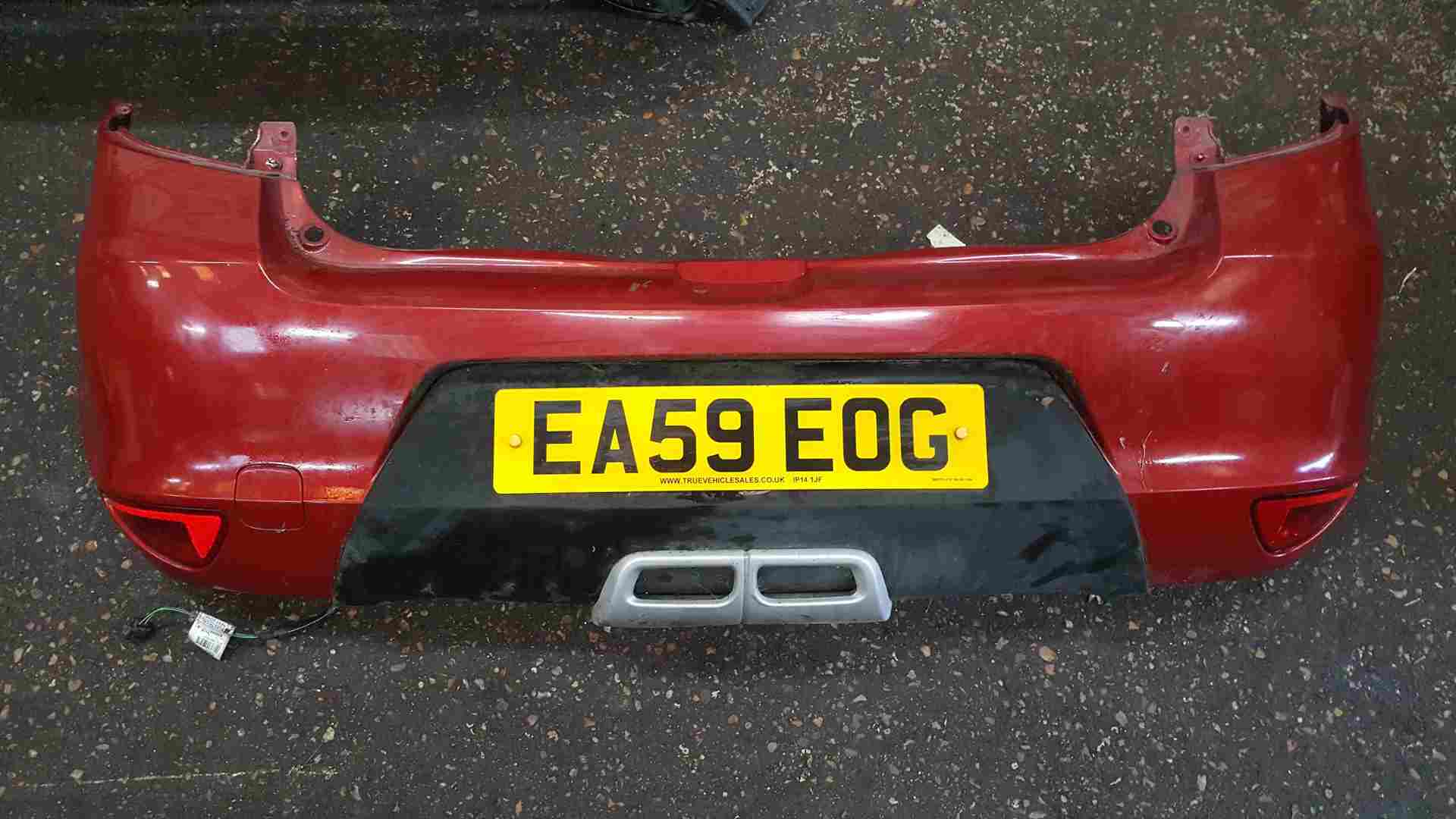 Thumb 2 Renault Clio MK3 2009-2012 Rear Bumper RED Tennj Facelift Grade A World Series