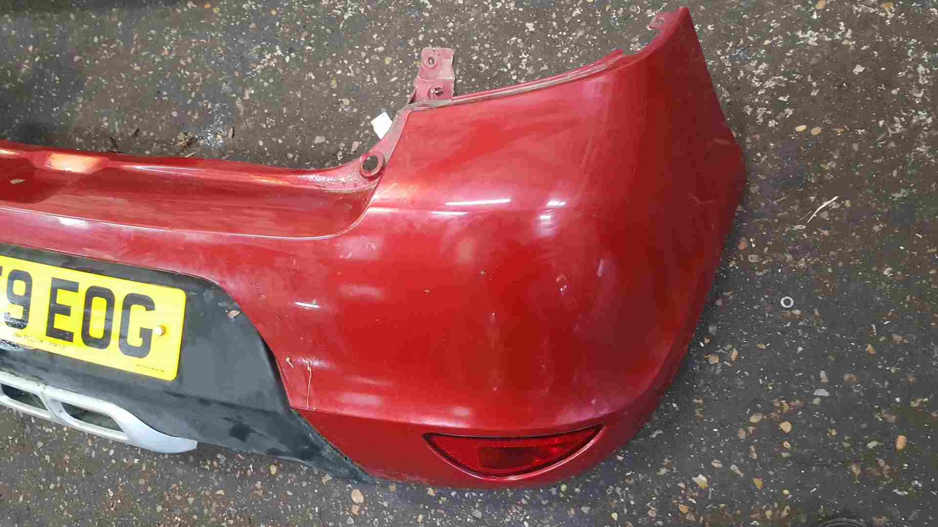 Thumb 8 Renault Clio MK3 2009-2012 Rear Bumper RED Tennj Facelift Grade A World Series