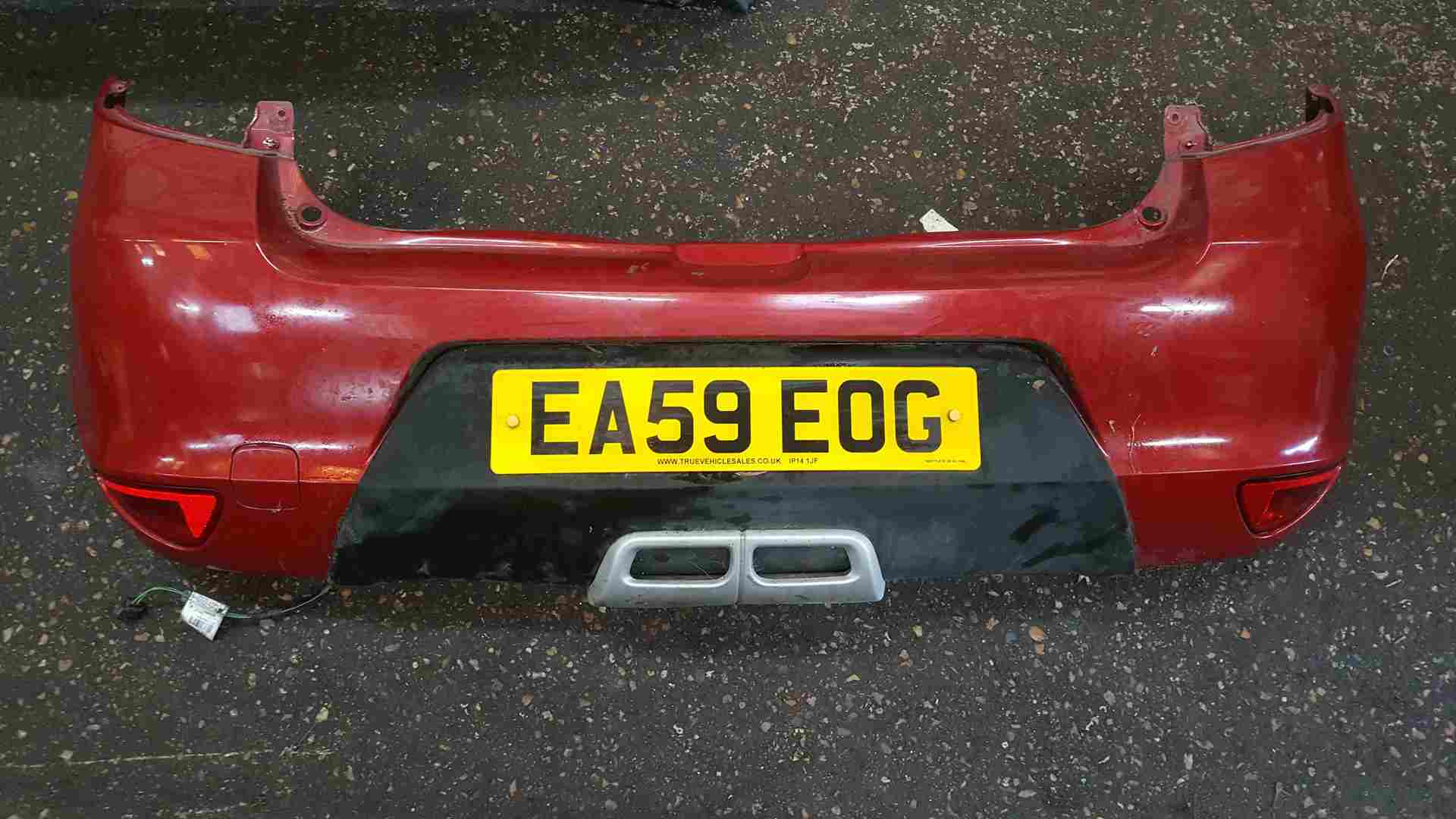Renault Clio MK3 2009-2012 Rear Bumper RED Tennj Facelift Grade A World Series