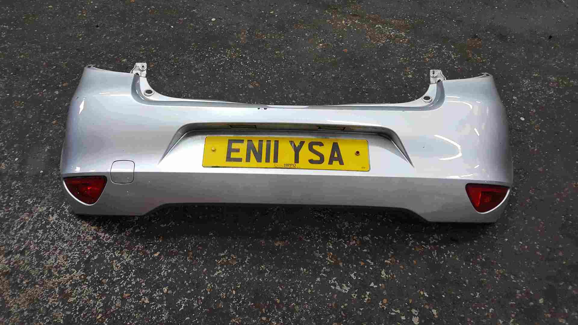 Renault Clio MK3 2009-2012 Rear Bumper Silver TED69 FACELIFT