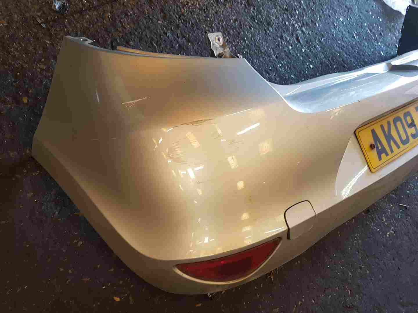Thumb 2 Renault Clio MK3 2009-2012 Rear Bumper Silver Ted69 