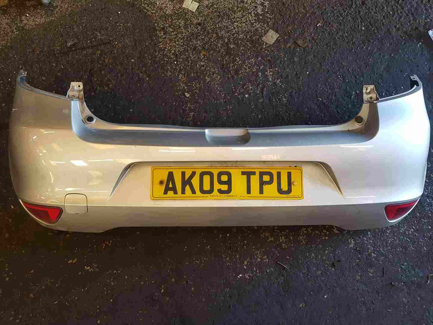 Thumb 5 Renault Clio MK3 2009-2012 Rear Bumper Silver Ted69 