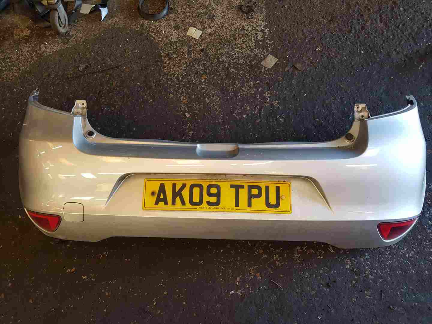 Thumb 9 Renault Clio MK3 2009-2012 Rear Bumper Silver Ted69 