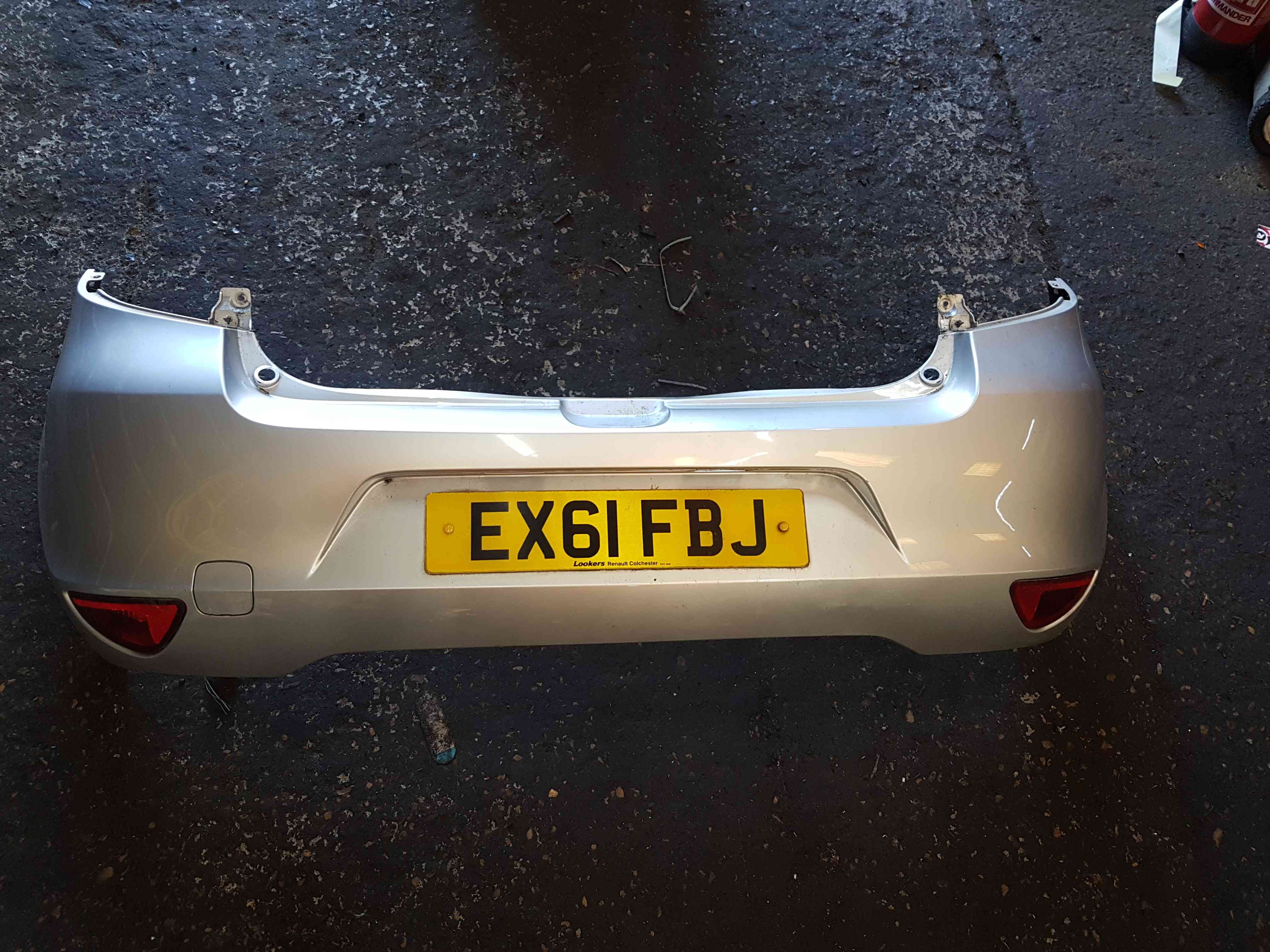 Thumb 4 Renault Clio MK3 2009-2012 Rear Bumper Silver Ted69 195