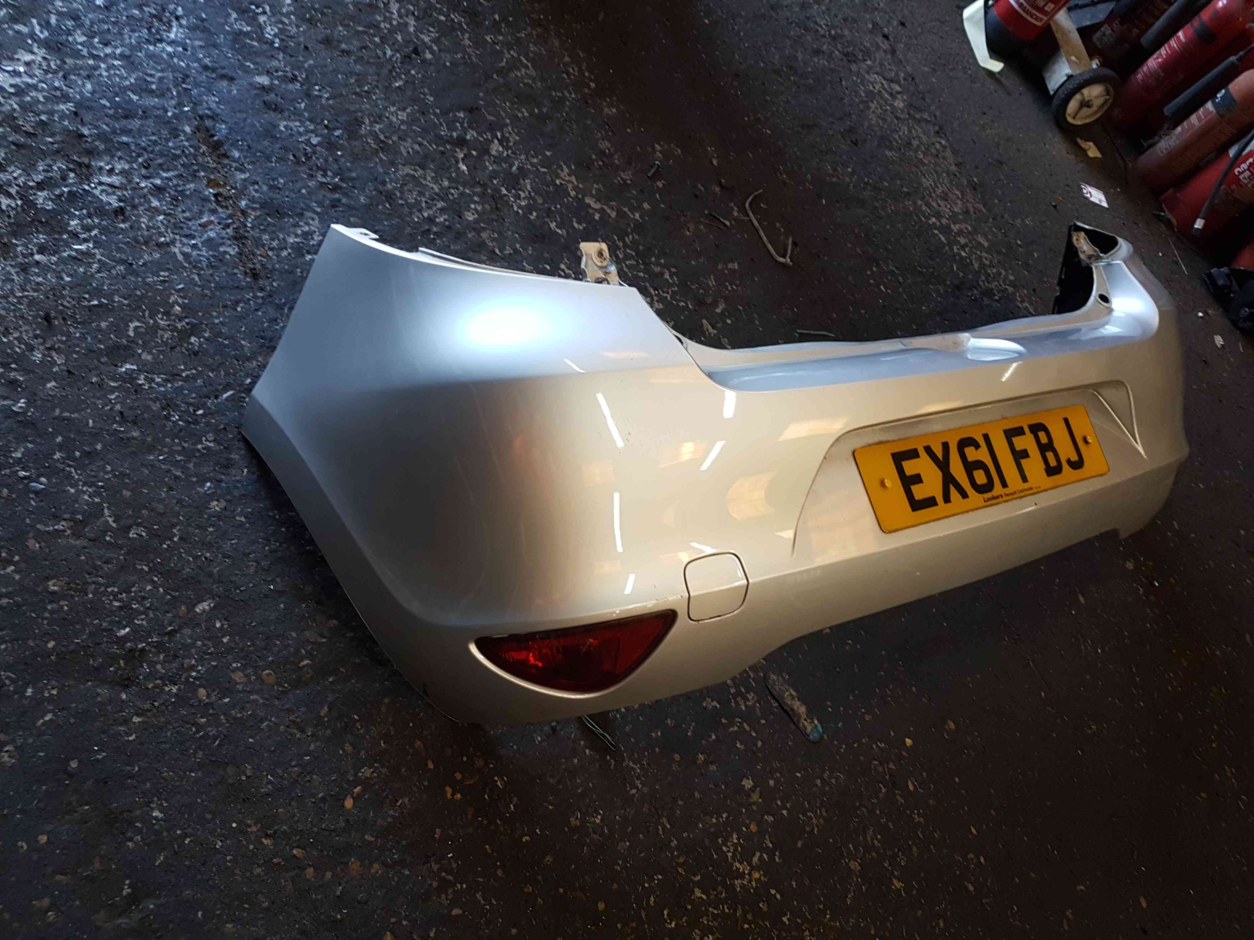 Thumb 5 Renault Clio MK3 2009-2012 Rear Bumper Silver Ted69 195