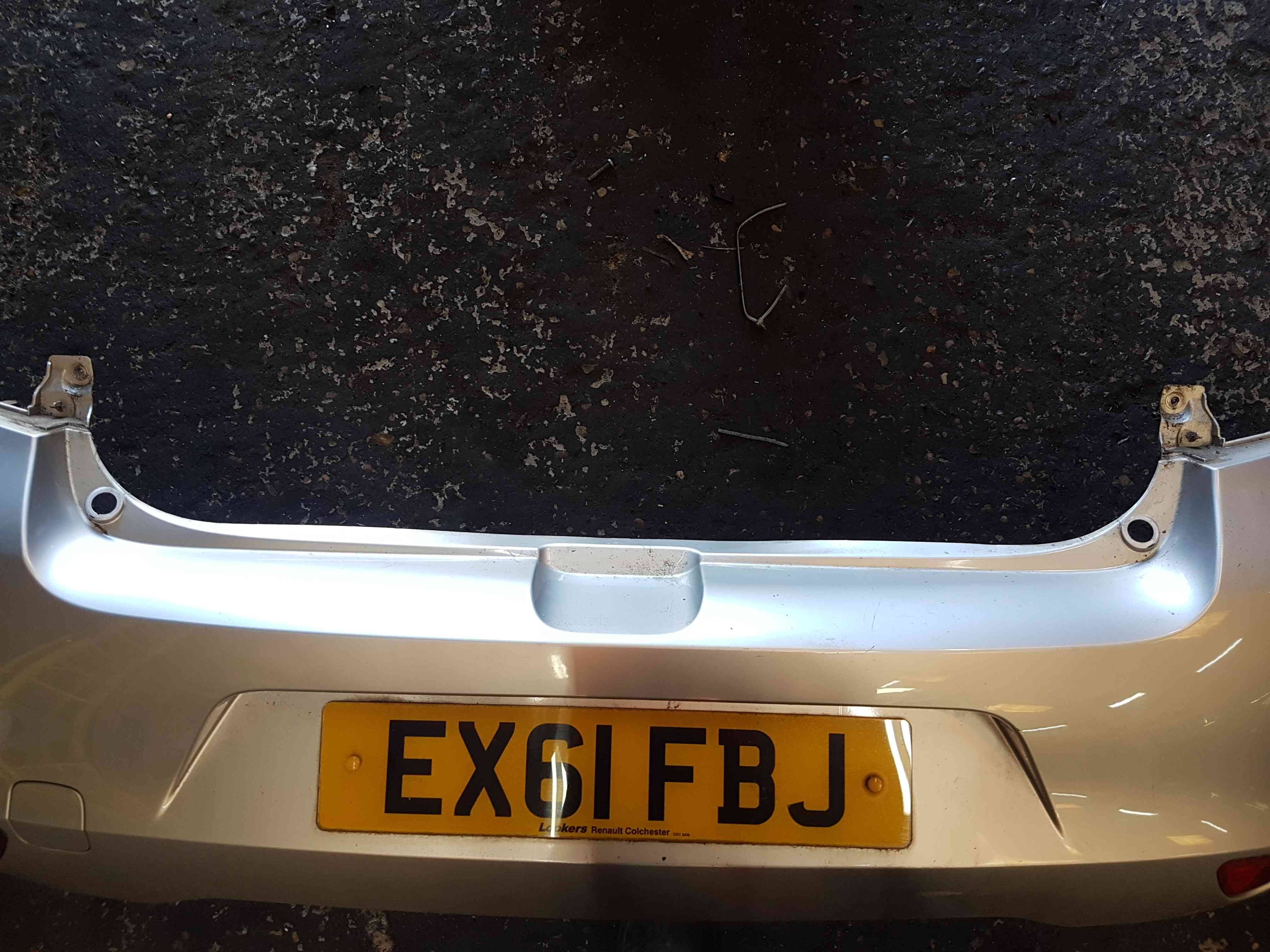 Thumb 6 Renault Clio MK3 2009-2012 Rear Bumper Silver Ted69 195