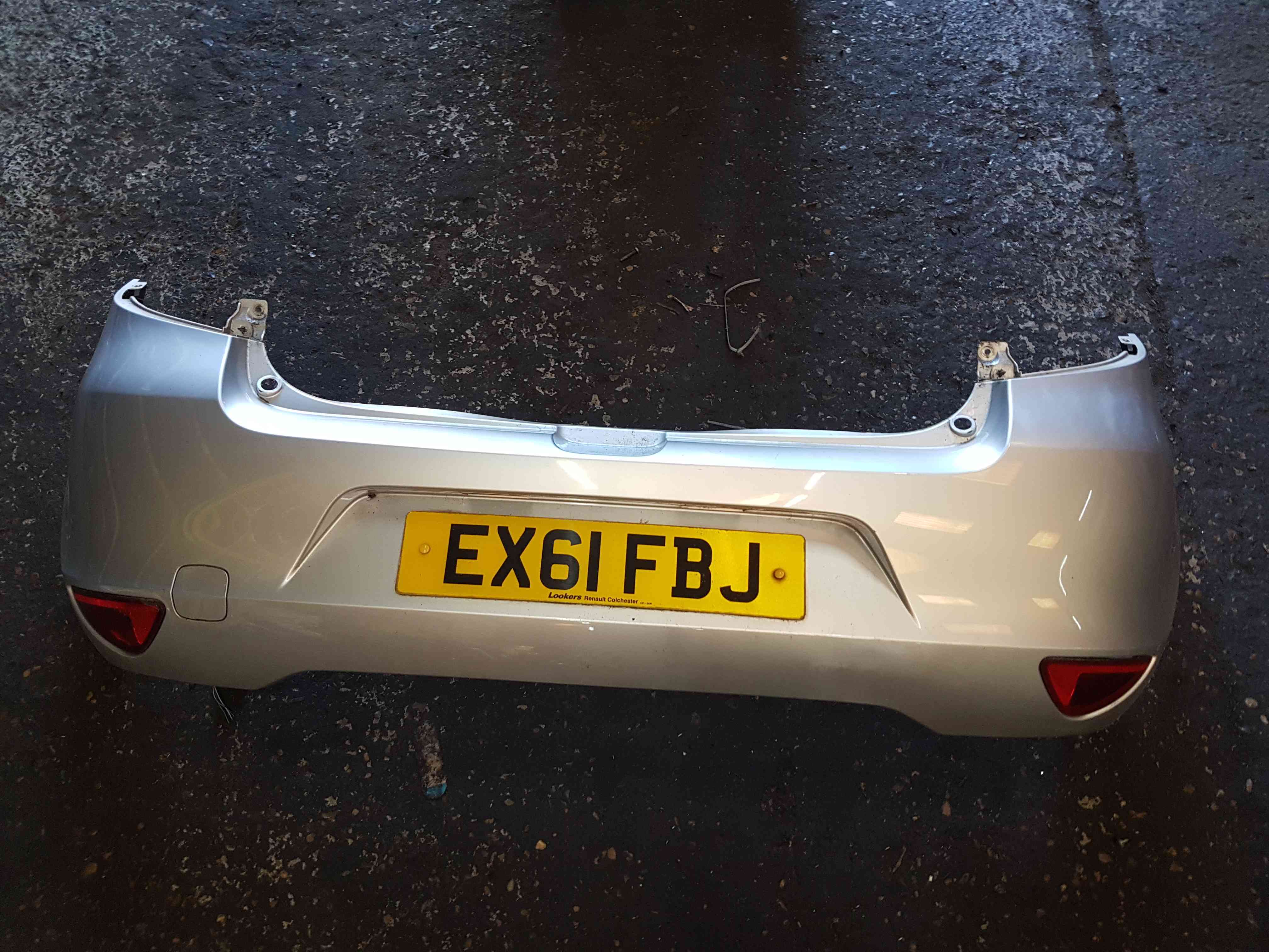 Thumb 9 Renault Clio MK3 2009-2012 Rear Bumper Silver Ted69 195