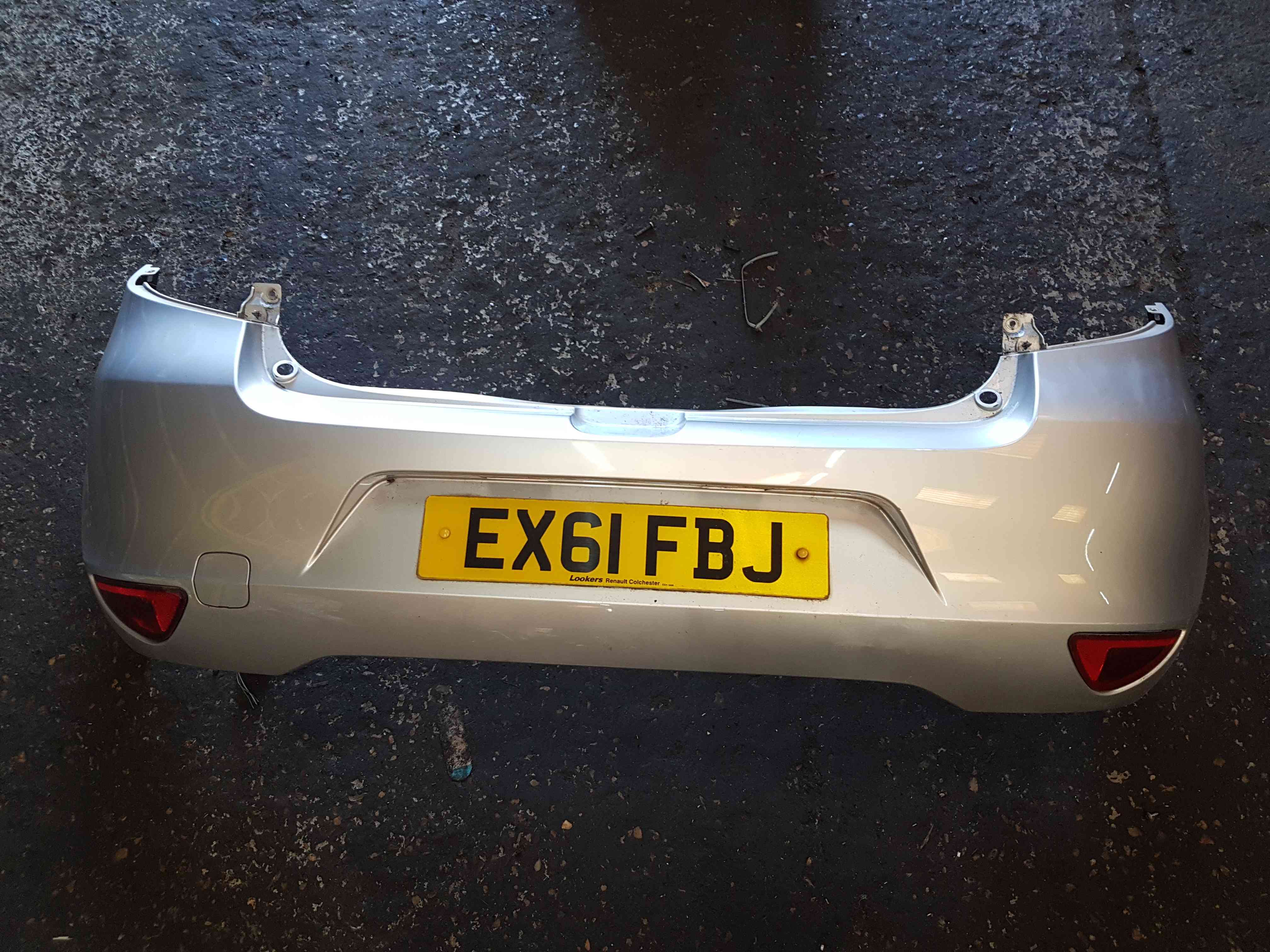 Thumb 10 Renault Clio MK3 2009-2012 Rear Bumper Silver Ted69 195