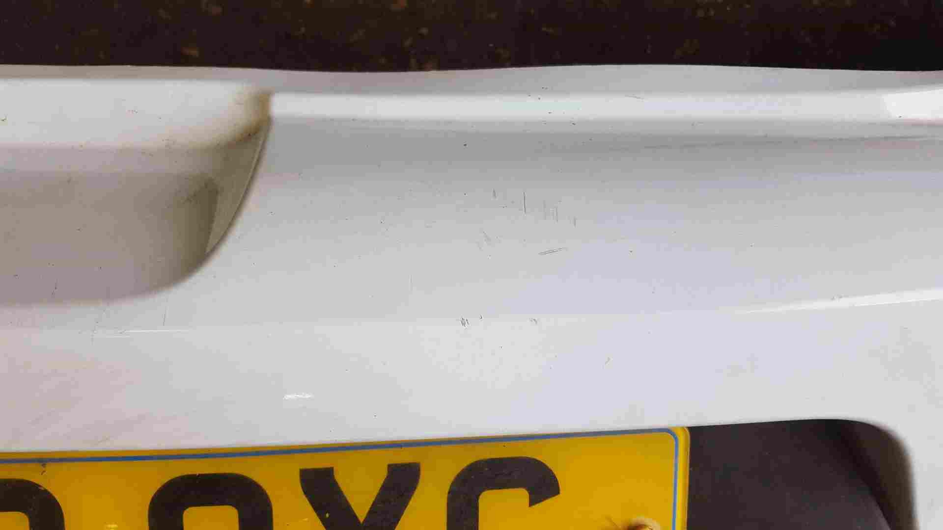 Thumb 5 Renault Clio MK3 2009-2012 Rear Bumper White Ov369 Facelift PH2 World Series