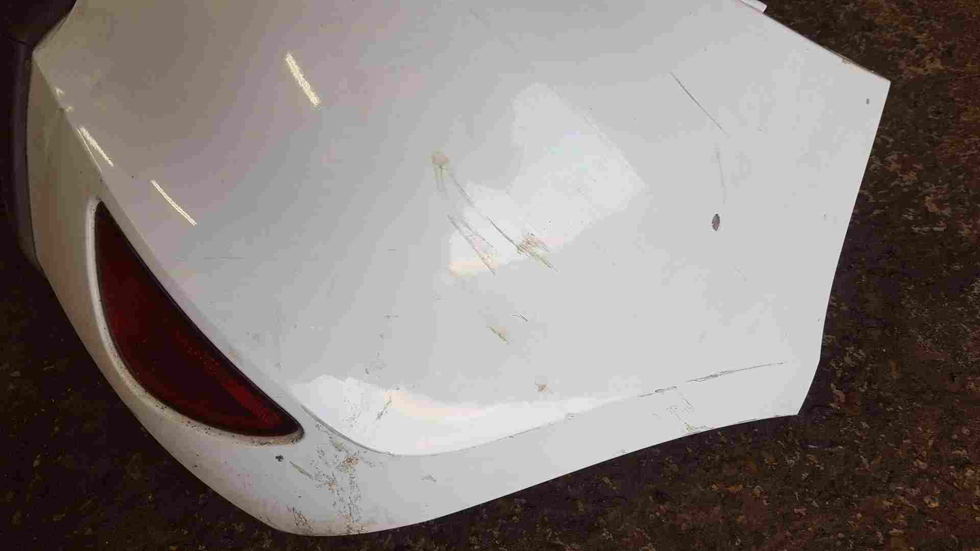 Thumb 8 Renault Clio MK3 2009-2012 Rear Bumper White Ov369 Facelift PH2 World Series