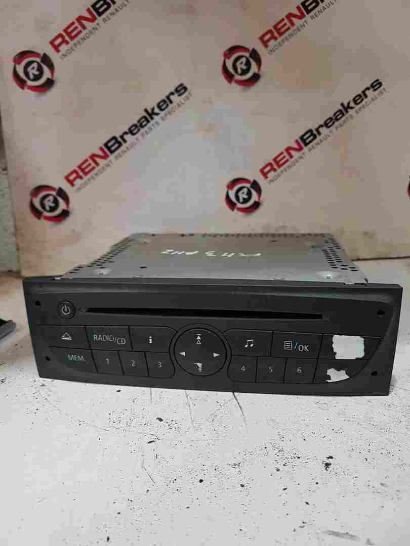 Renault Clio MK3 2009-2012 SAT Nav Radio Stereo Cd Player + Code 281150038R