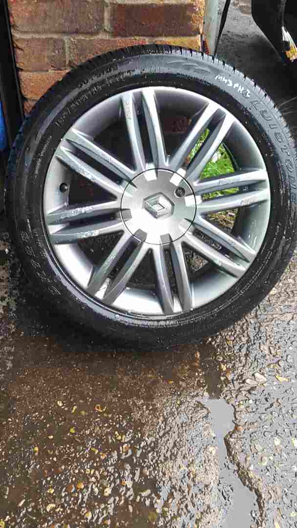 Renault Clio MK3 2009-2012 Solonia Alloy Wheel + Tyre 195 50 16 6Mm Tread 3/5