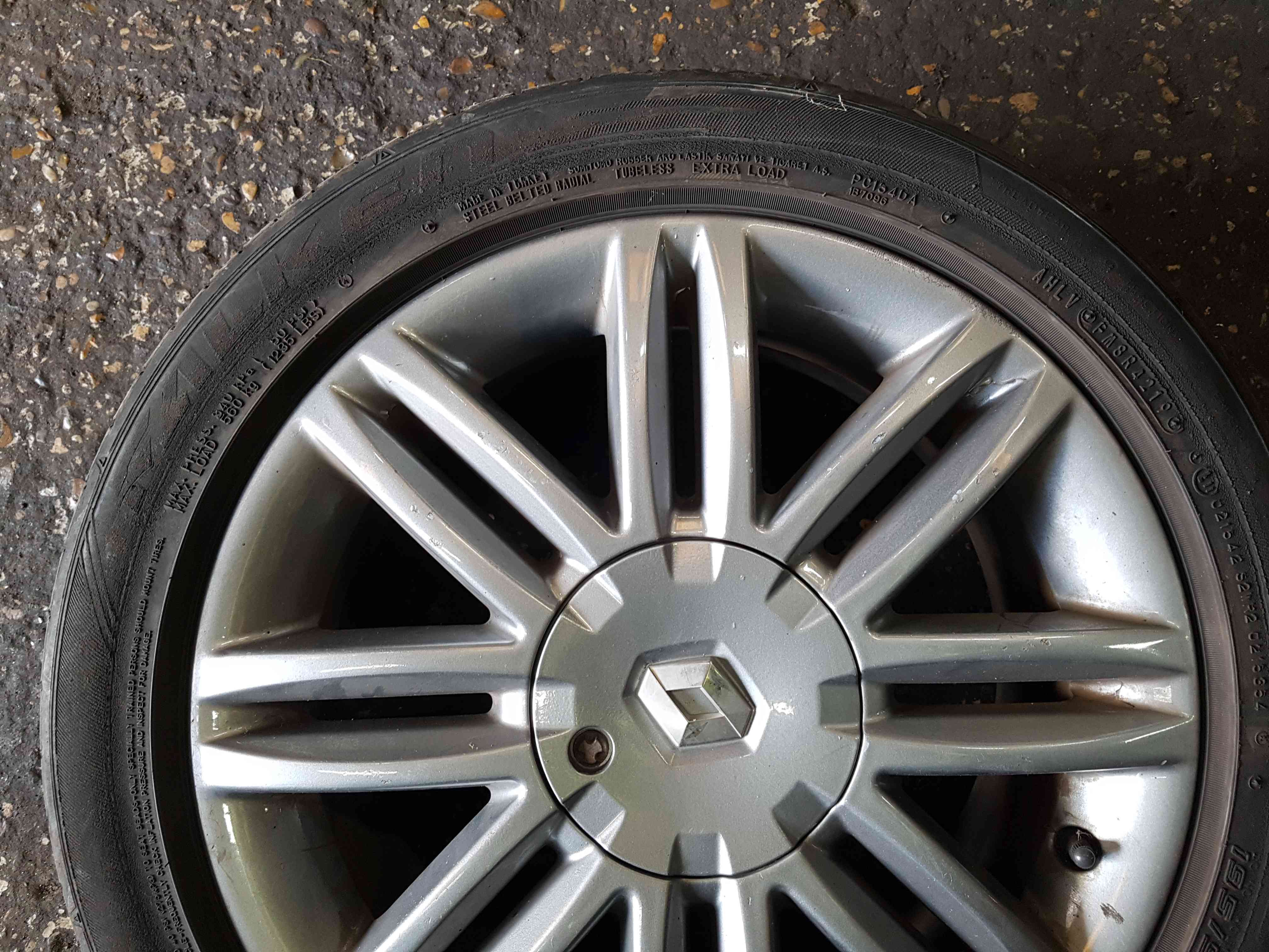 Thumb 6 Renault Clio MK3 2009-2012 Solonia Alloy Wheel 16Inch 3/5 8200899145 anthracite 