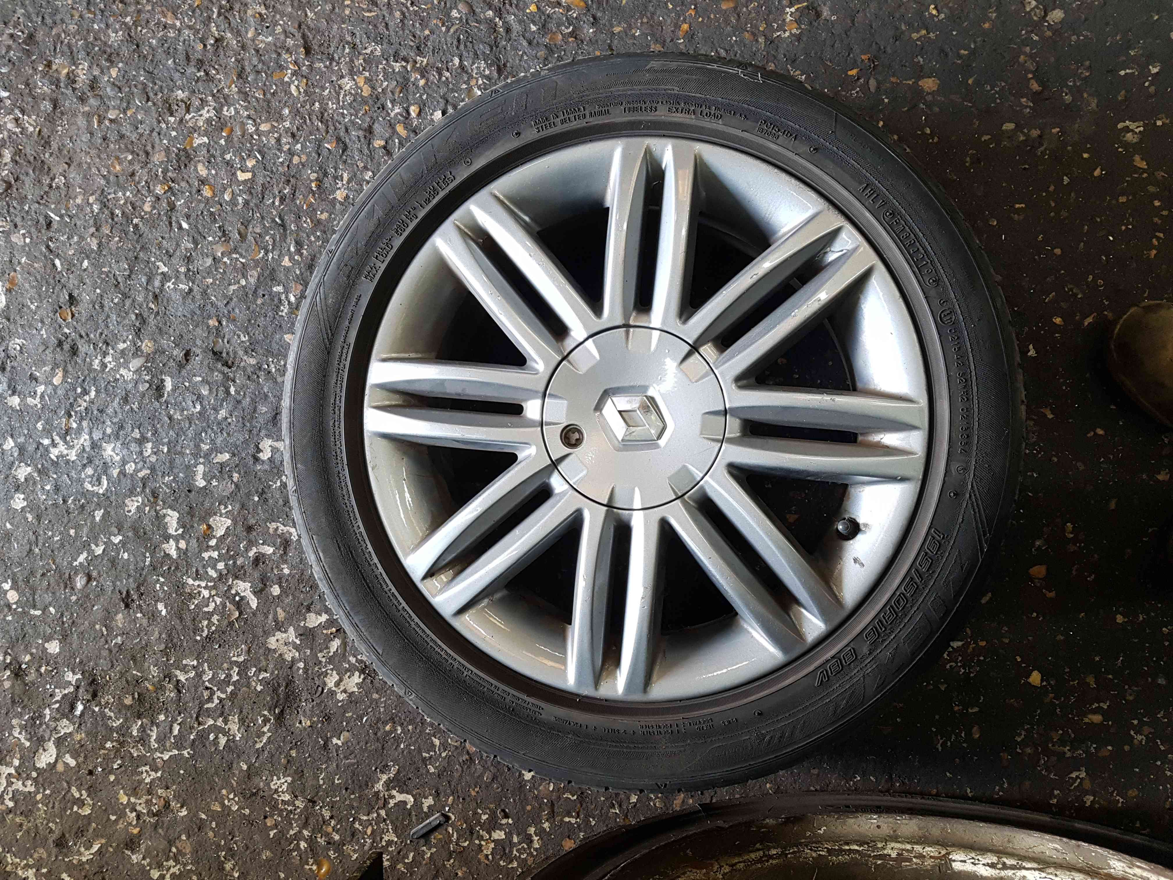 Renault Clio MK3 2009-2012 Solonia Alloy Wheel 16Inch 3/5 8200899145 anthracite 