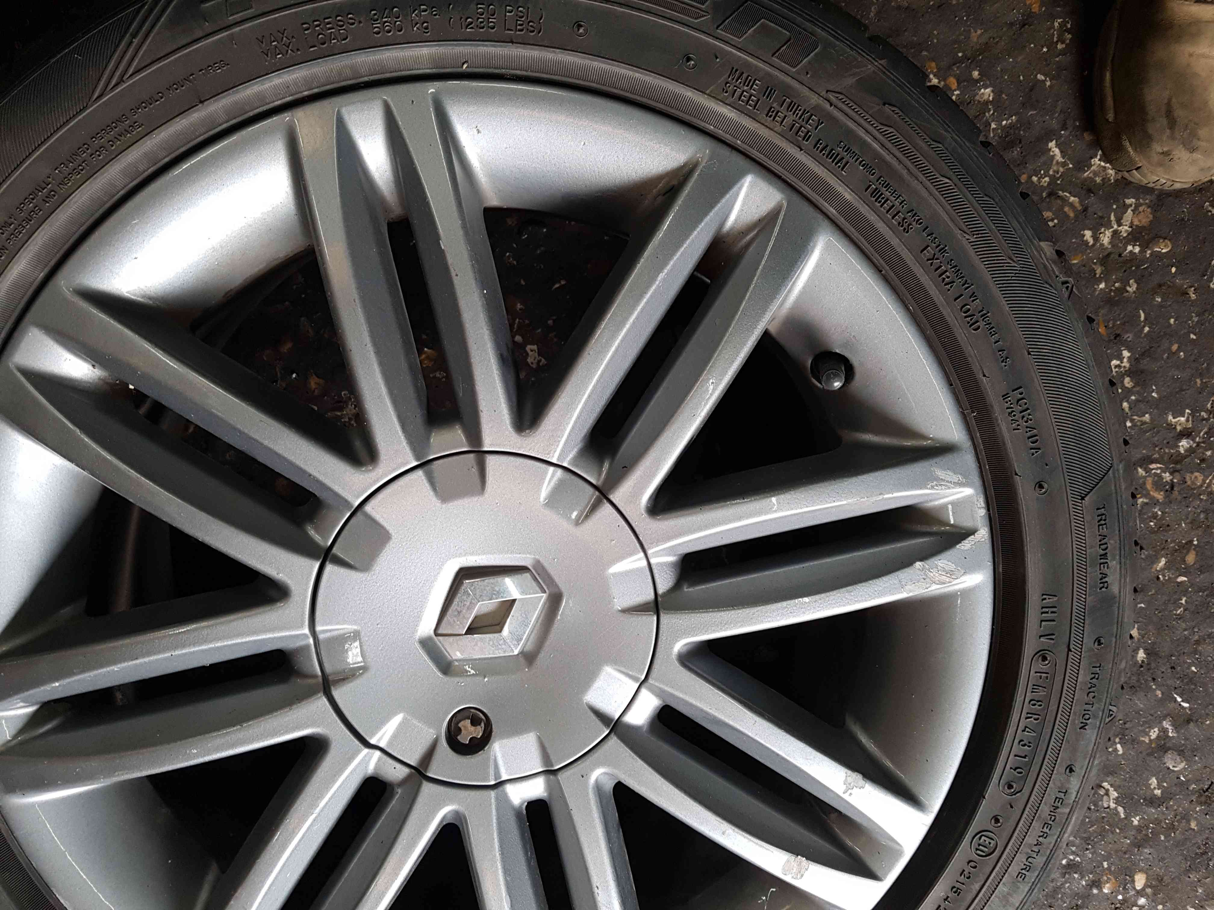 Thumb 2 Renault Clio MK3 2009-2012 Solonia Alloy Wheel 3/5 8200899145 anthracite 1955016