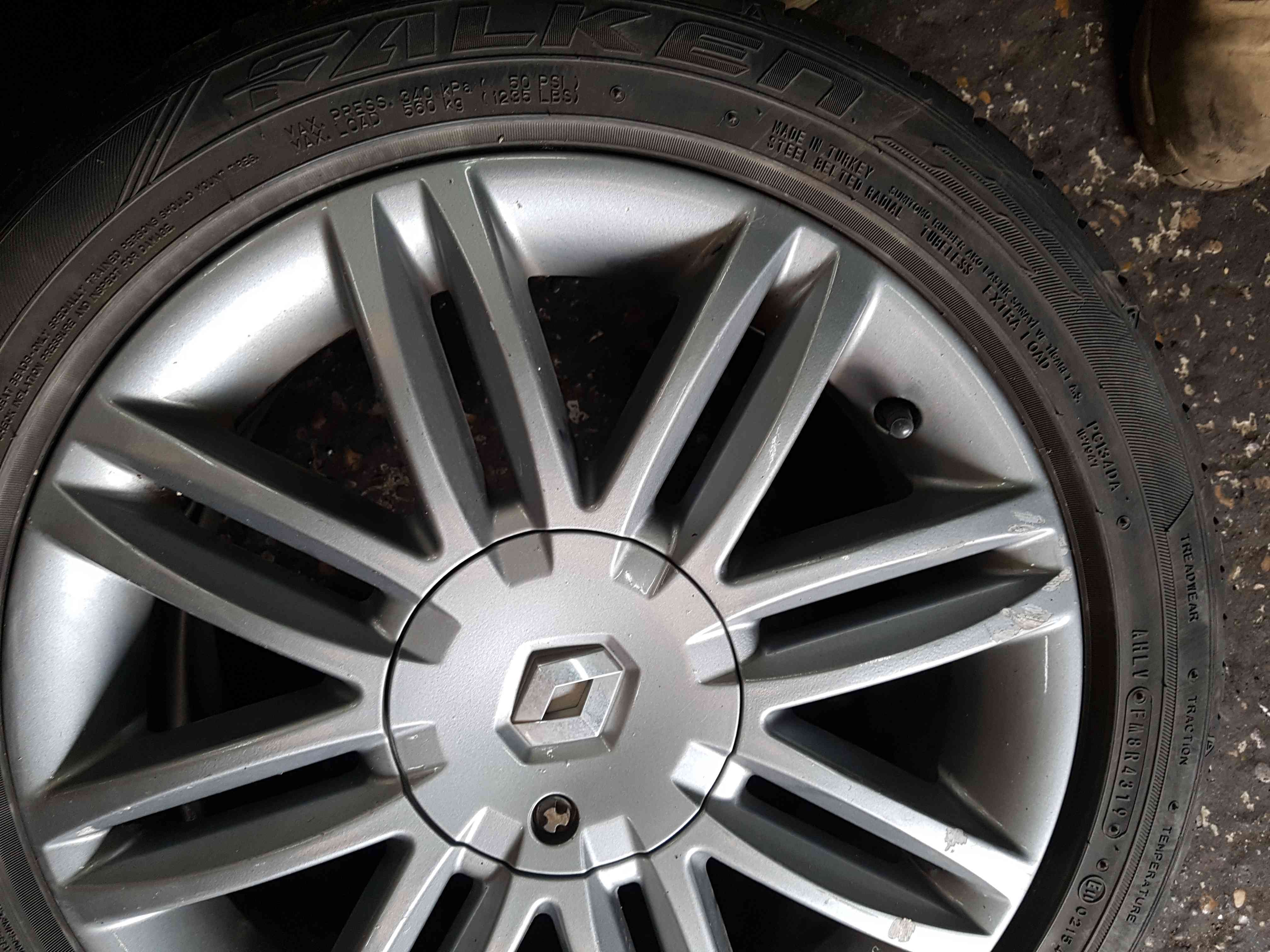 Renault Clio MK3 2009-2012 Solonia Alloy Wheel 3/5 8200899145 anthracite 1955016