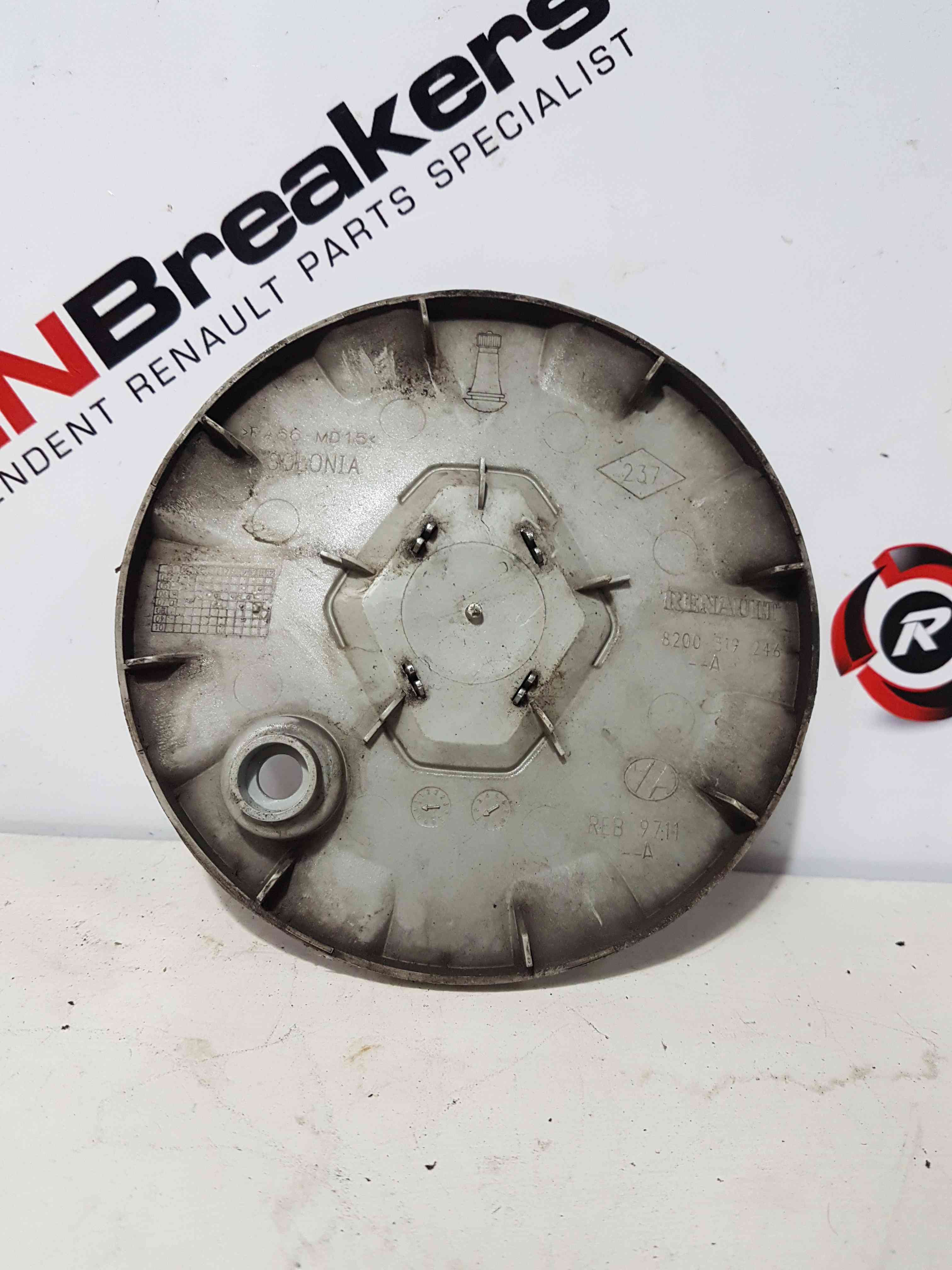 Thumb 7 Renault Clio MK3 2009-2012 Solonia Alloy Wheel Centre CAP Hub Cover  8200319246