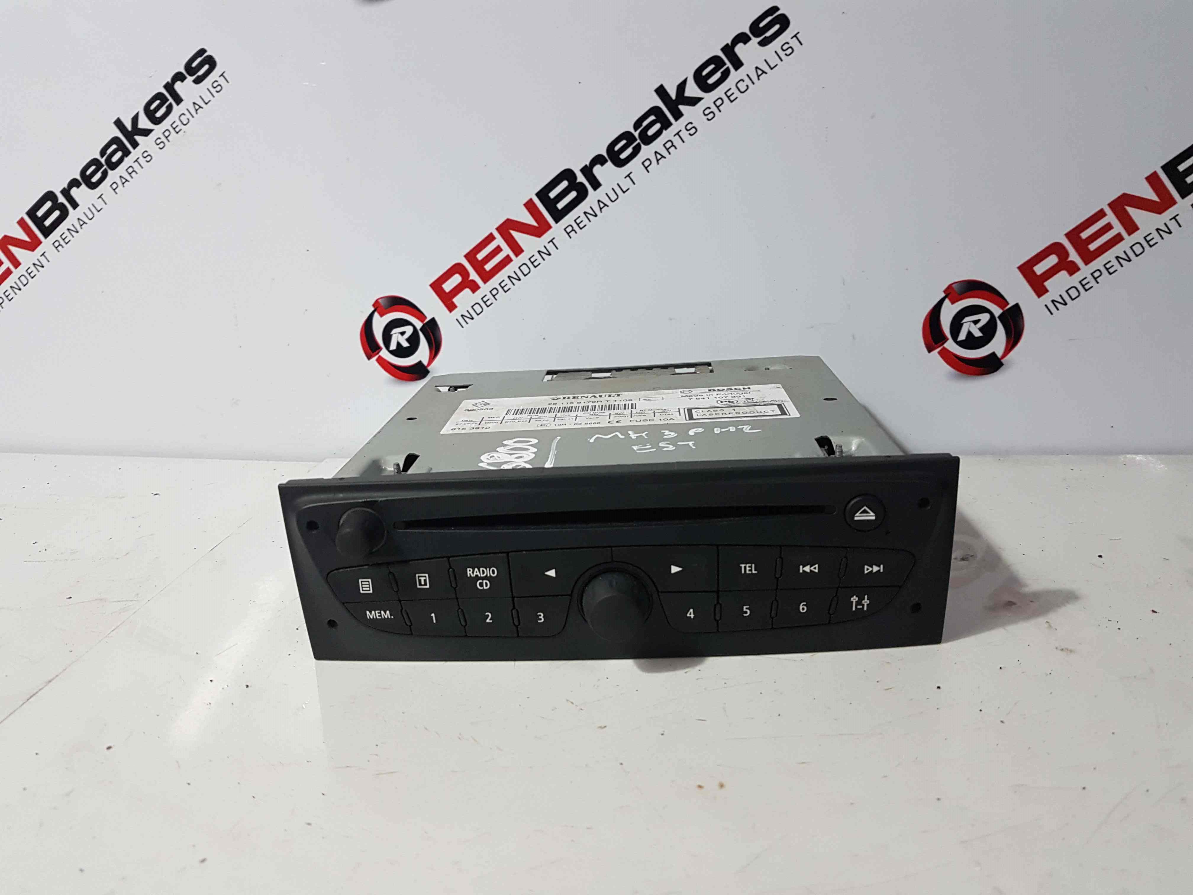 Thumb 7 Renault Clio MK3 2009-2012 TOM Tom SAT Nav Cd Player Radio 281158179R + code