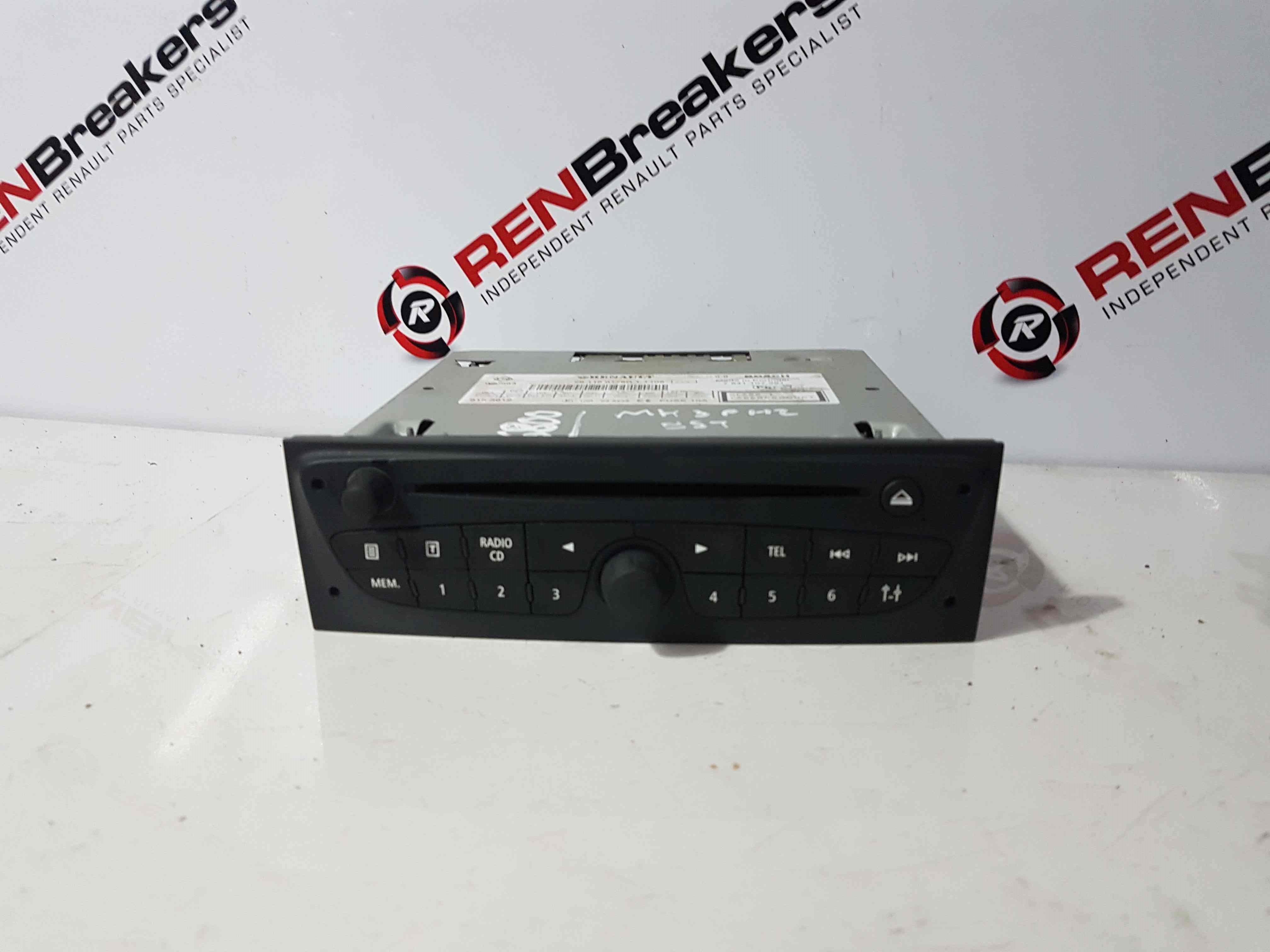 Thumb 10 Renault Clio MK3 2009-2012 TOM Tom SAT Nav Cd Player Radio 281158179R + code