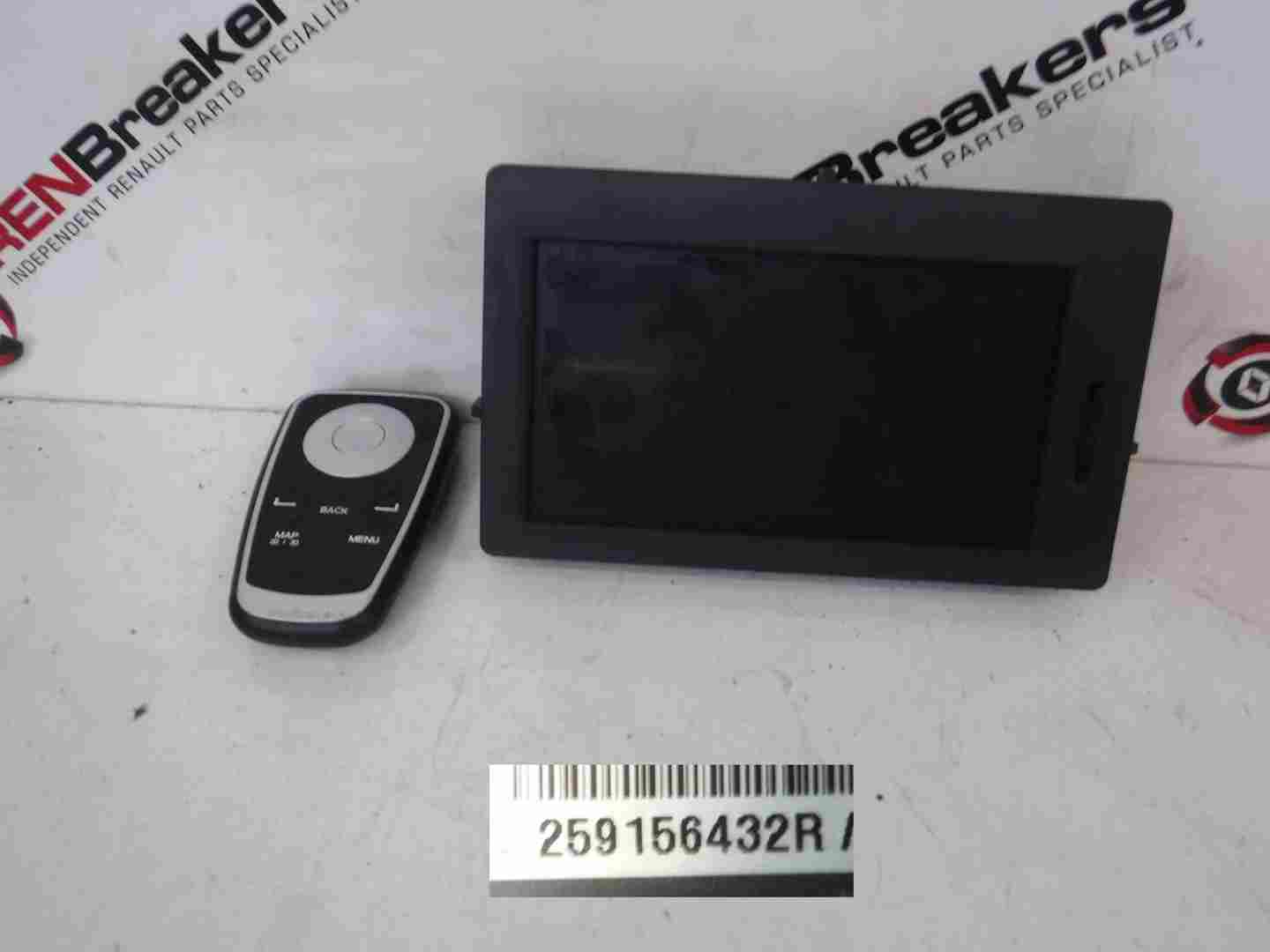 Renault Clio MK3 2009-2012 Tom Tom Sat Nav Navigation Display Screen Control