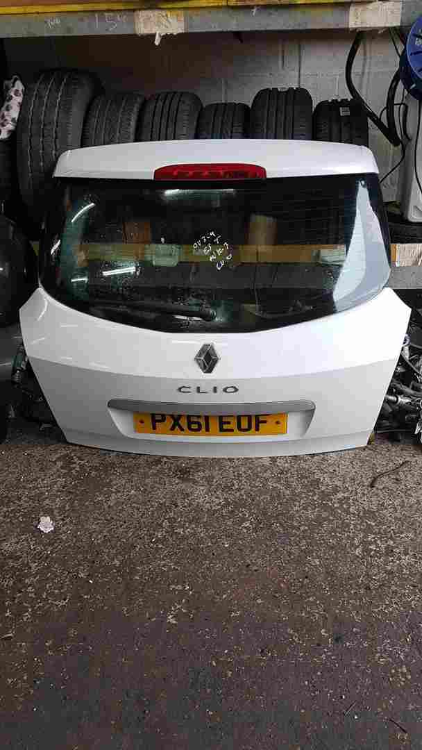 Thumb 2 Renault Clio MK3 Estate 2005-2009 Rear Tailgate Boot White Ov369