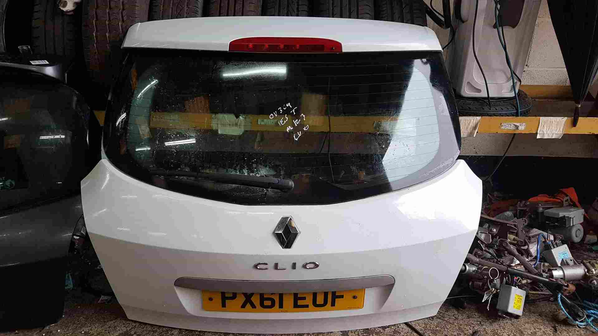 Thumb 5 Renault Clio MK3 Estate 2005-2009 Rear Tailgate Boot White Ov369