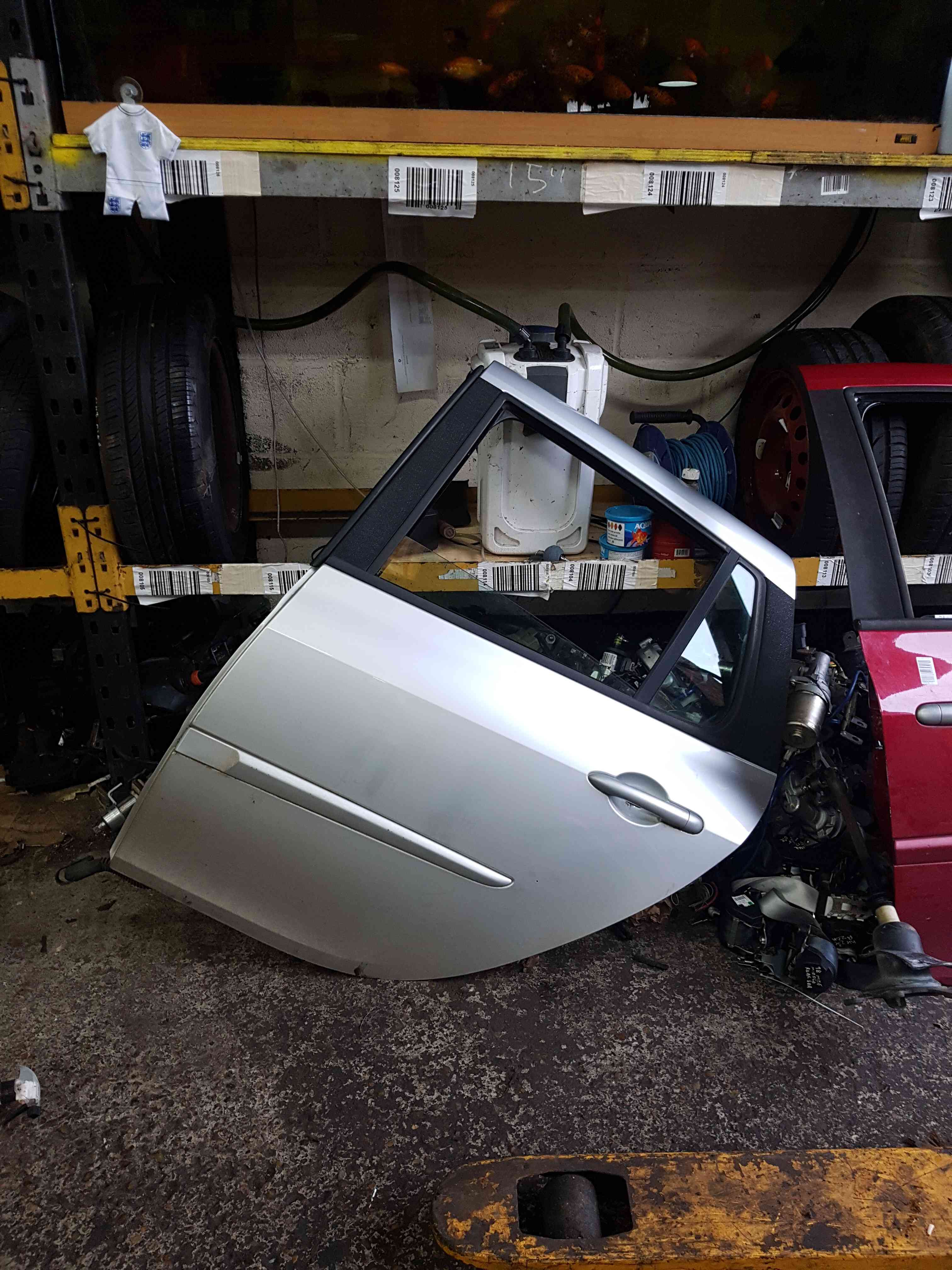 Thumb 5 Renault Clio MK3 Estate 2005-2012 Passenger NSR Rear Door Silver Ted69