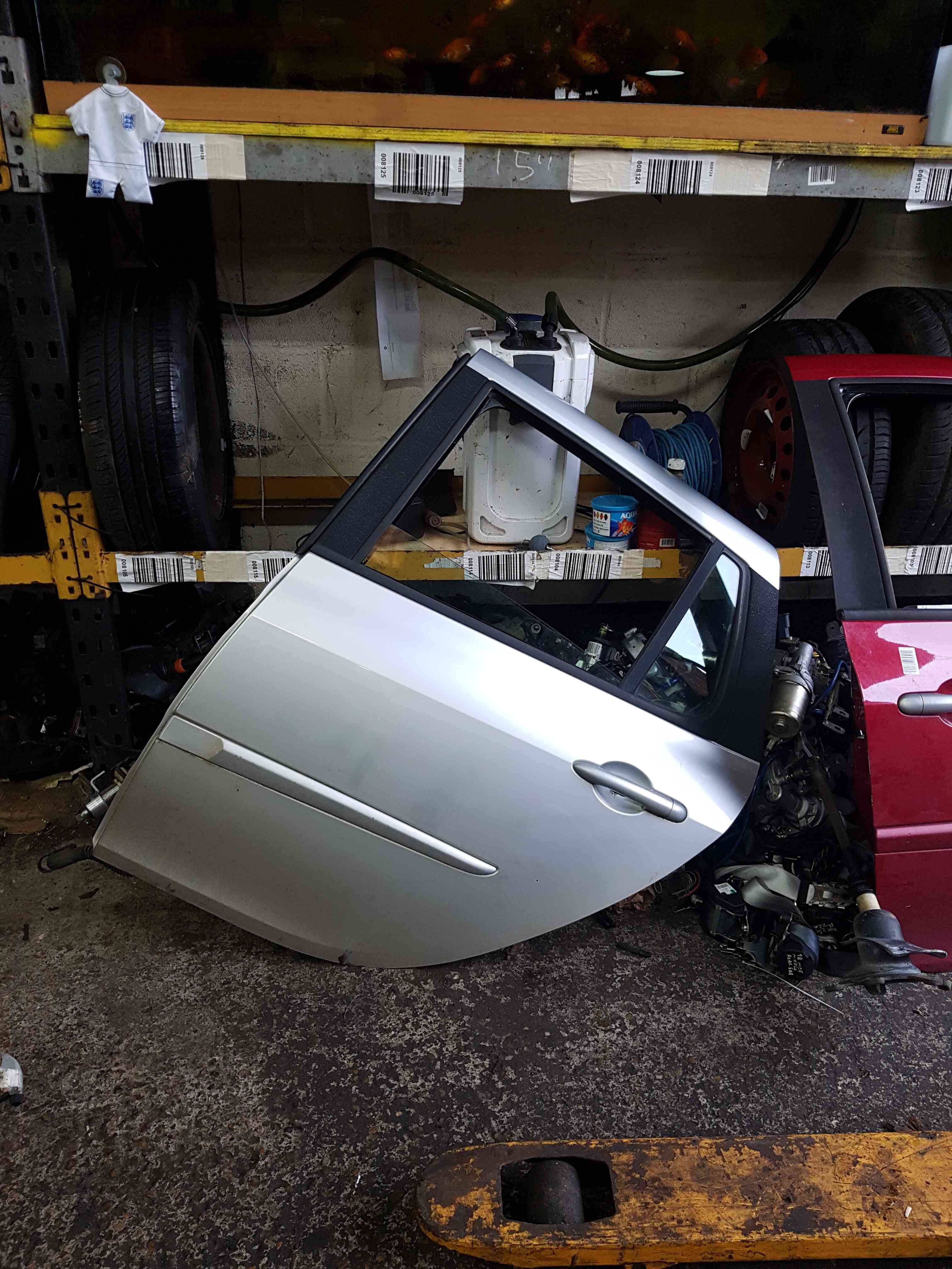 Thumb 6 Renault Clio MK3 Estate 2005-2012 Passenger NSR Rear Door Silver Ted69