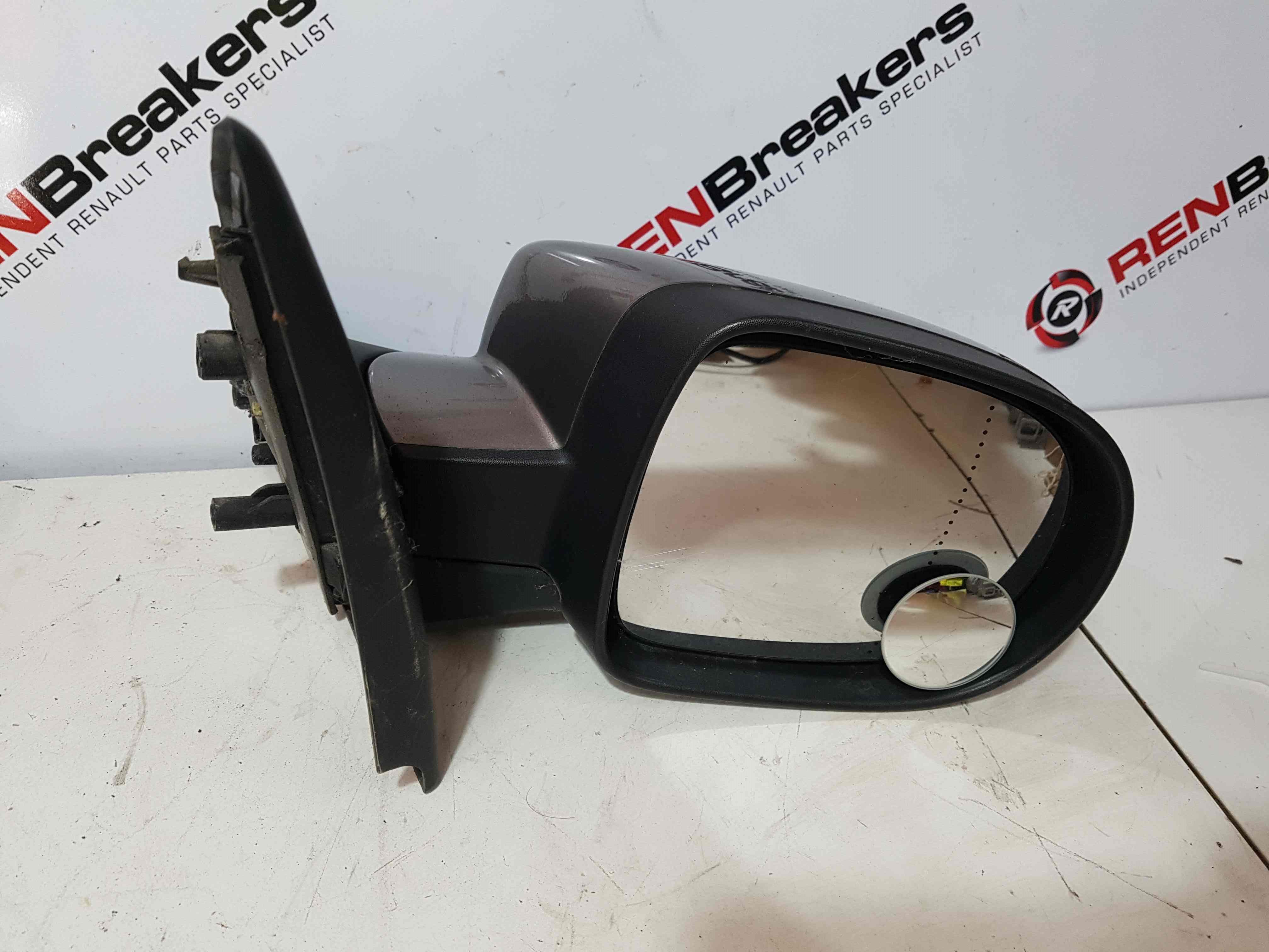 Thumb 6 Renault Clio MK3 FACELIFT 2009-2012 Drivers Os Wing Mirror Grey 