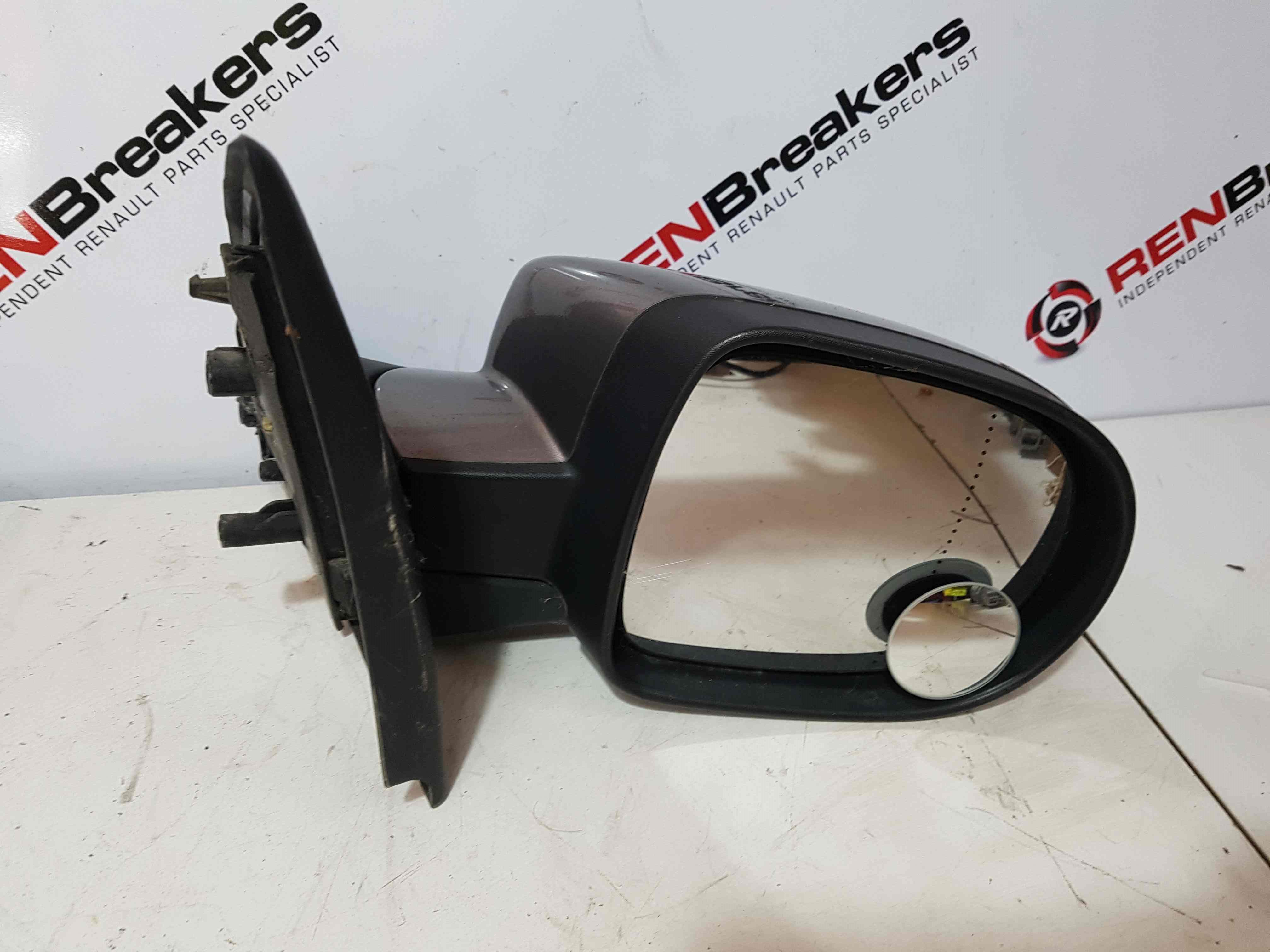 Thumb 7 Renault Clio MK3 FACELIFT 2009-2012 Drivers Os Wing Mirror Grey 