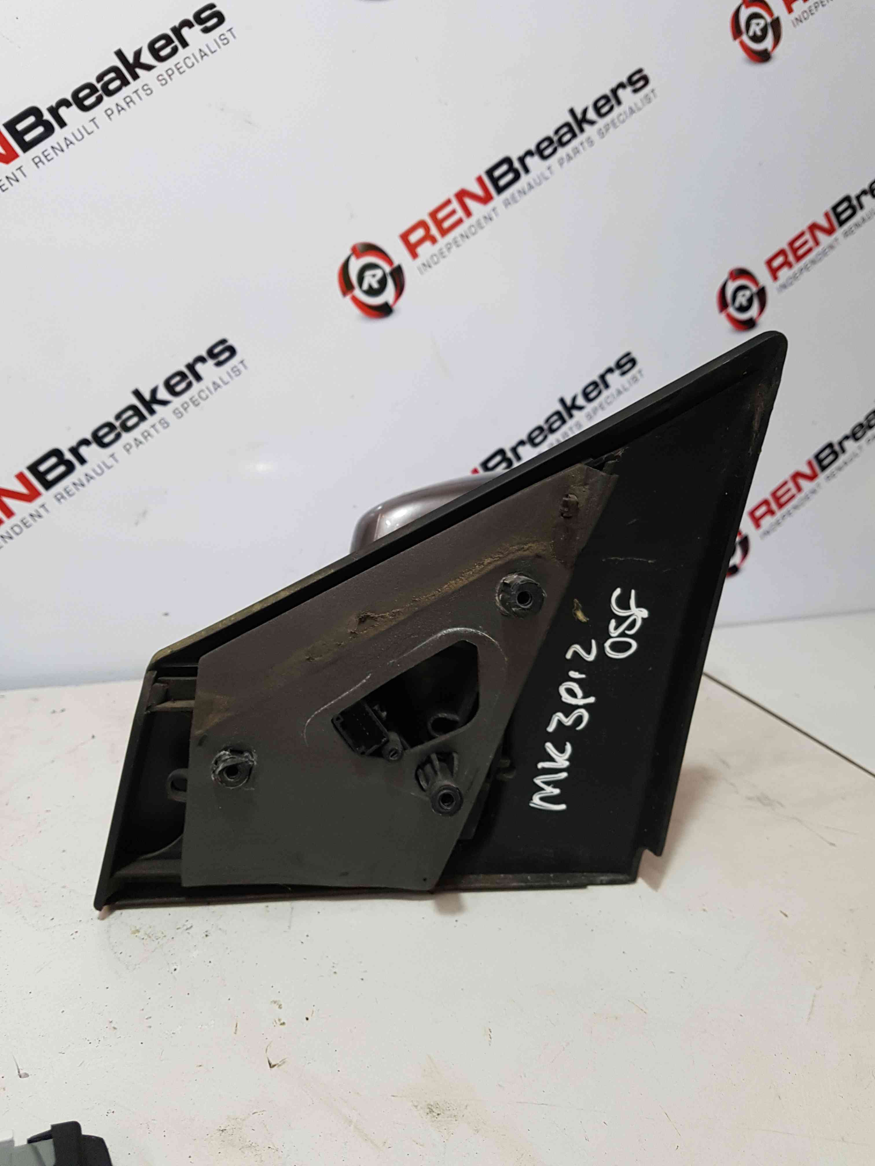 Thumb 8 Renault Clio MK3 FACELIFT 2009-2012 Drivers Os Wing Mirror Grey 