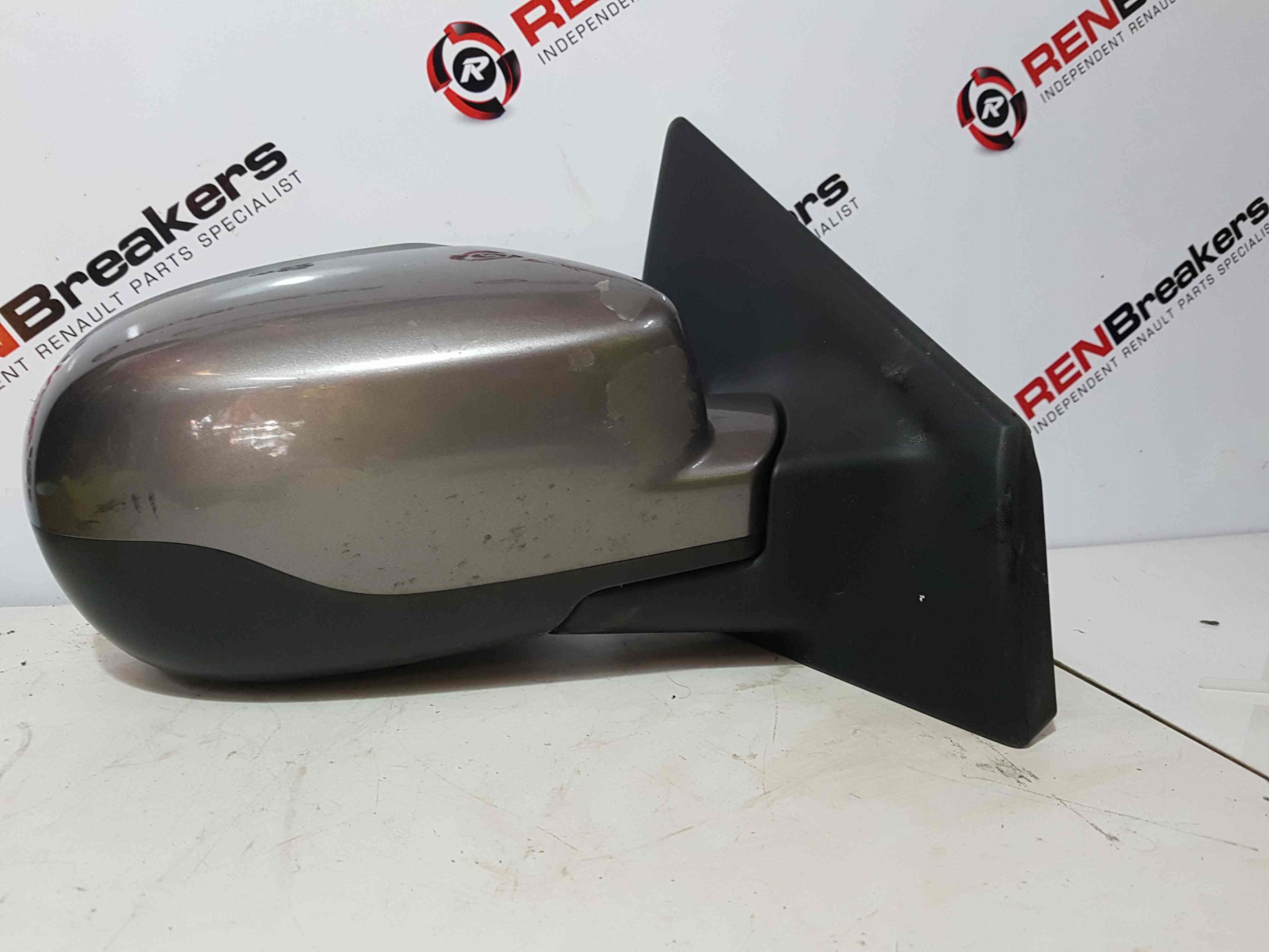 Thumb 10 Renault Clio MK3 FACELIFT 2009-2012 Drivers Os Wing Mirror Grey 