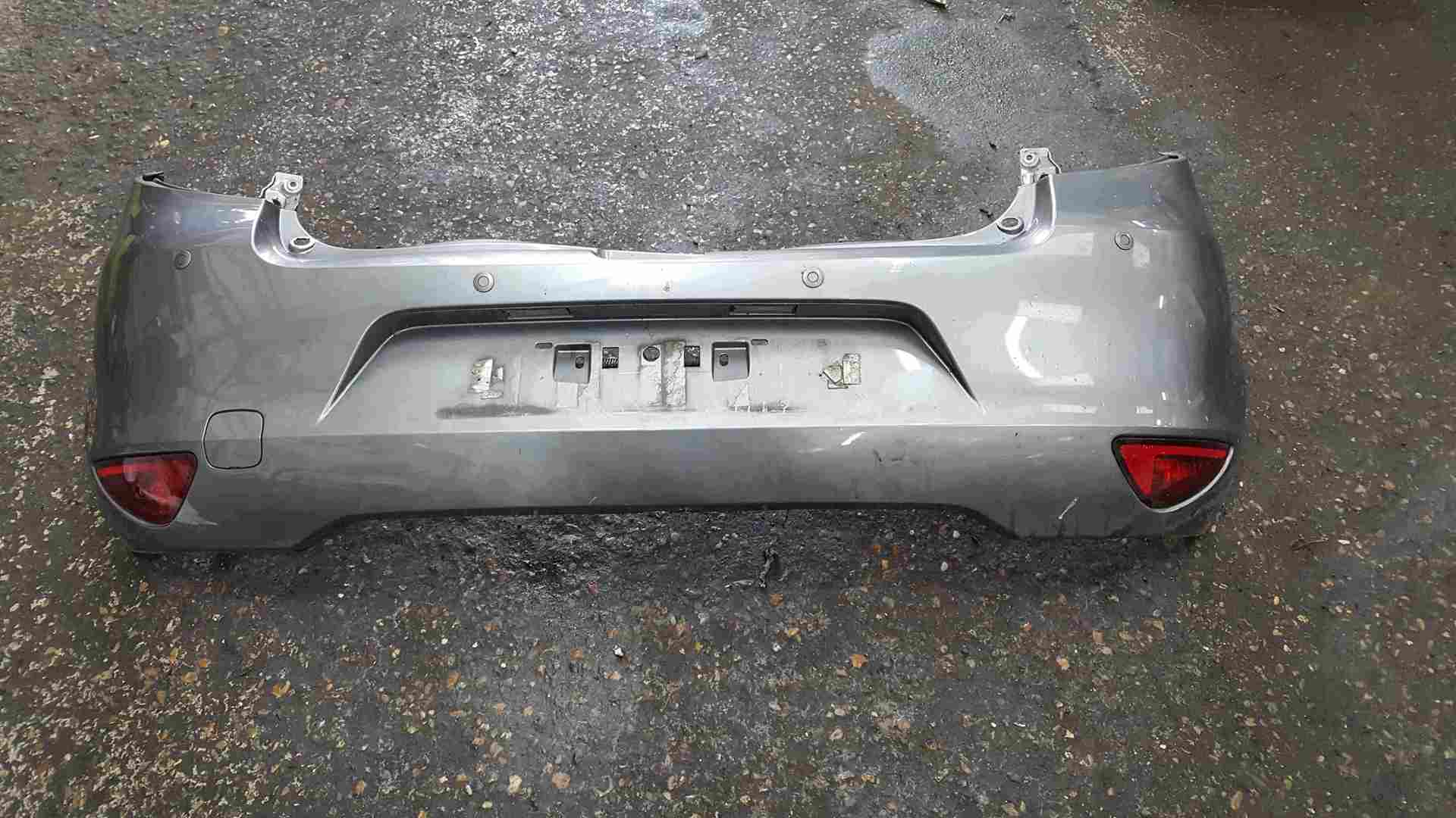 Renault Clio MK3 Facelift 2009-2012 Rear Bumper Grey TEKNG 