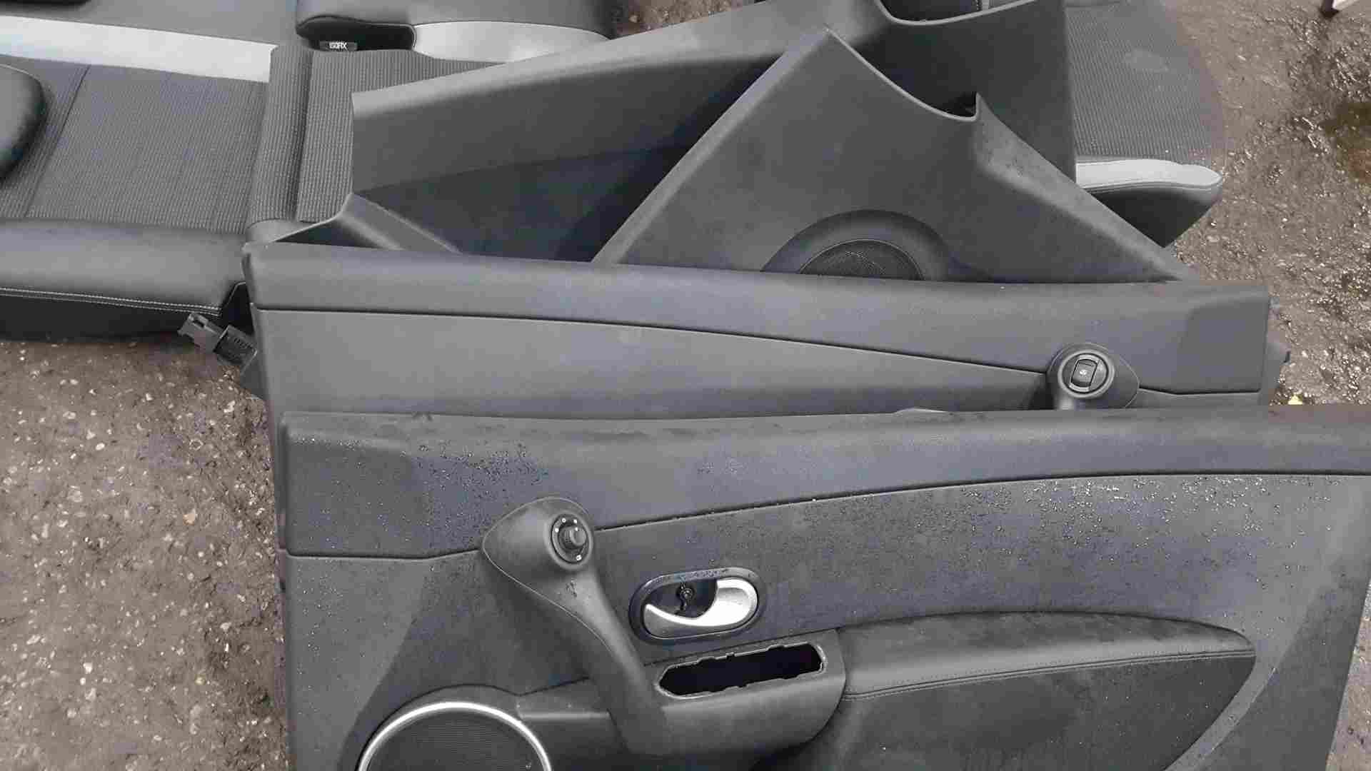 Thumb 5 Renault Clio MK3 Gt 2005-2012 Gt Half Leather Interior SET Seats Cards Bench 3Dr