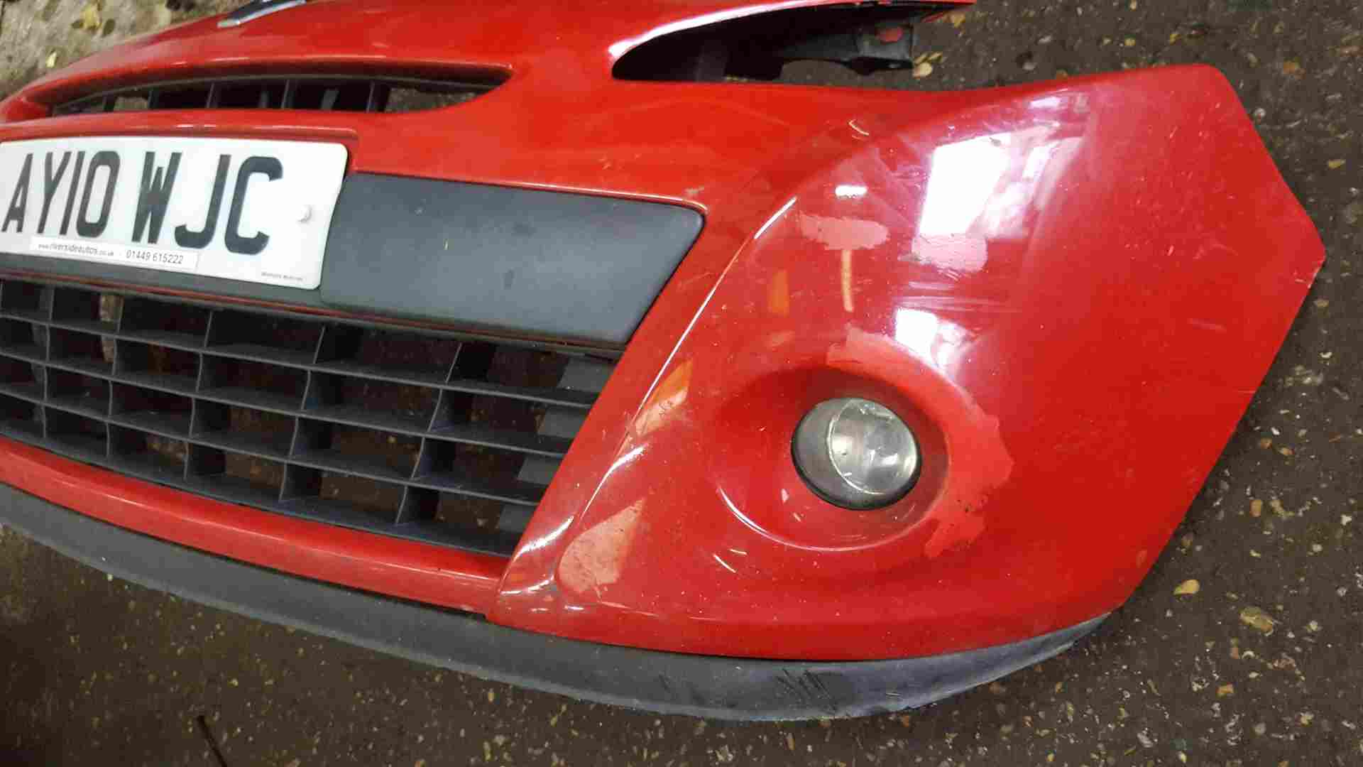 Thumb 4 Renault Clio MK3 Ph2 2009-2012 Facelift Front Bumper RED 727 185
