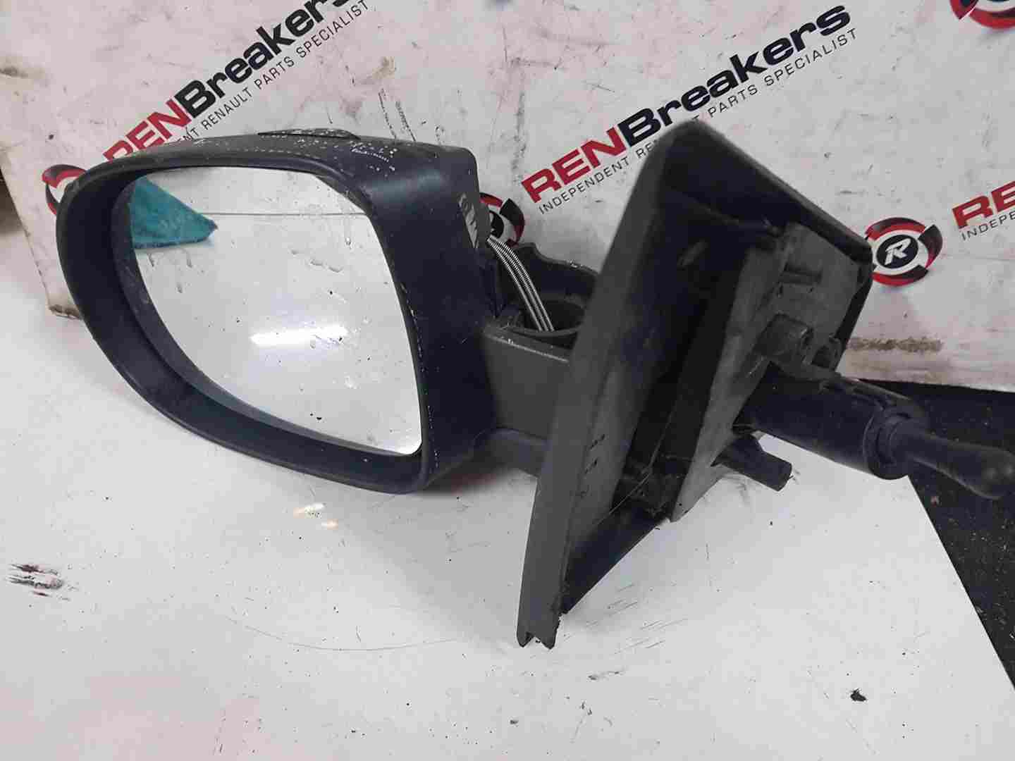 Thumb 3 Renault Clio MK3 Ph2 2009-2012 Facelift Passenger Ns NSF Wing Mirror Manual