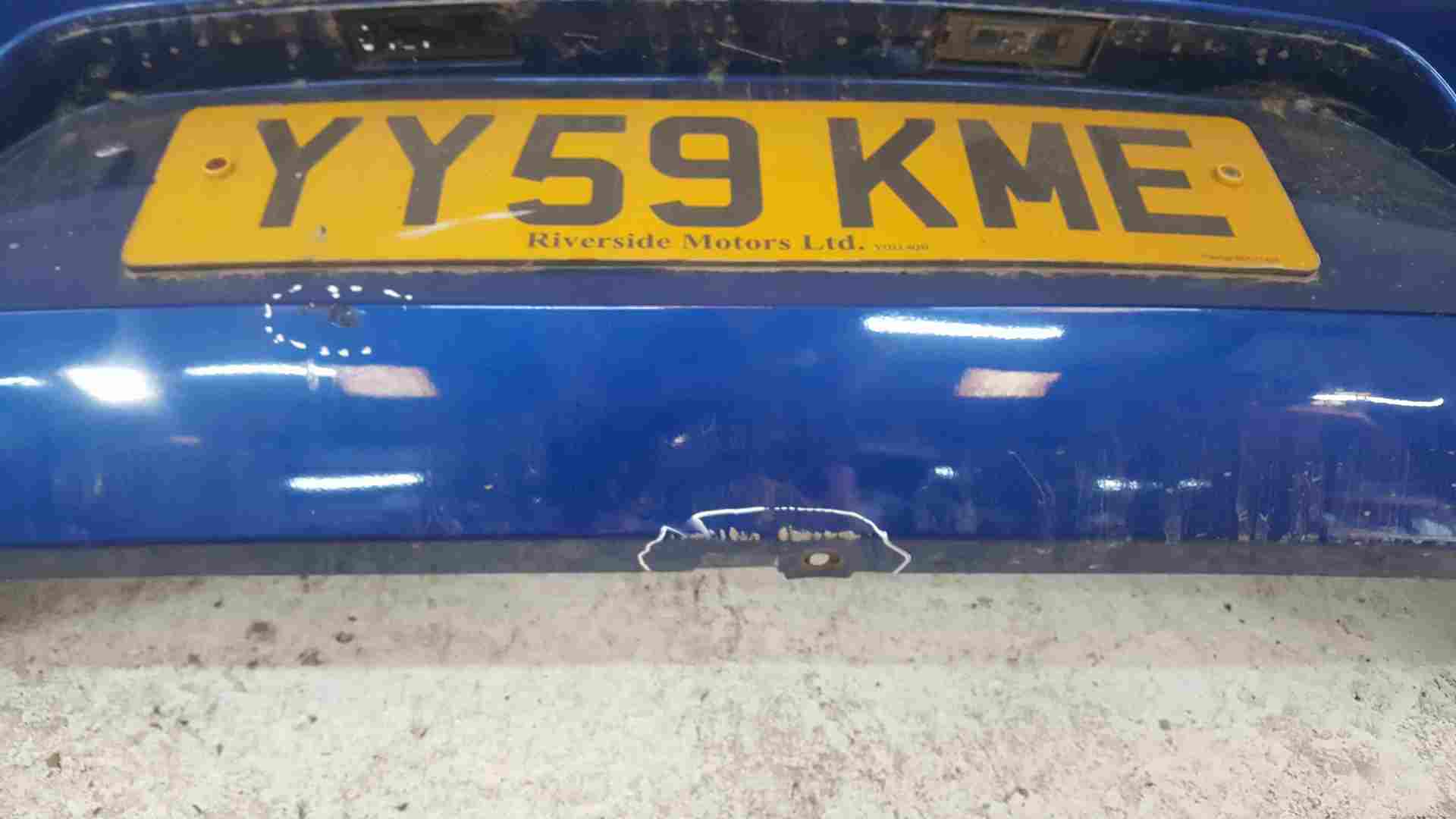 Thumb 6 Renault Clio MK3 Ph2 2009-2012 Facelift Rear Bumper Blue Terna Marked