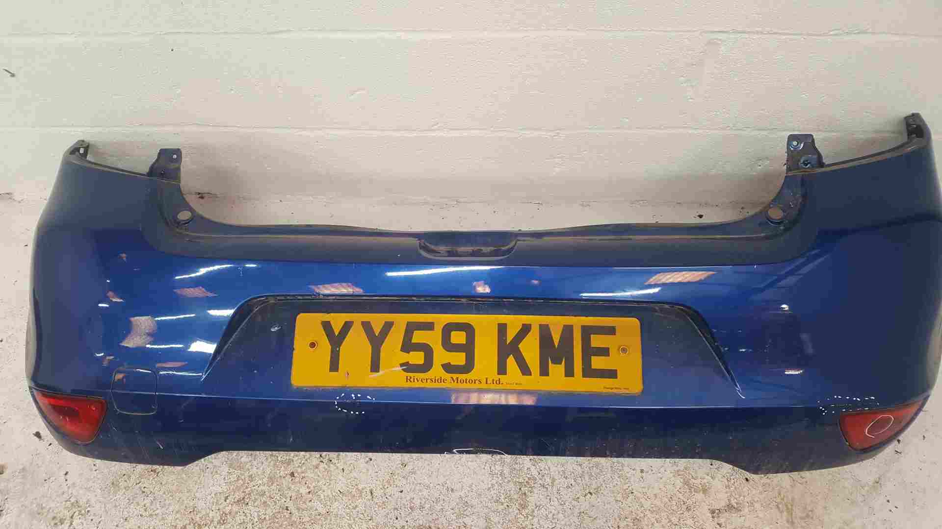 Thumb 9 Renault Clio MK3 Ph2 2009-2012 Facelift Rear Bumper Blue Terna Marked