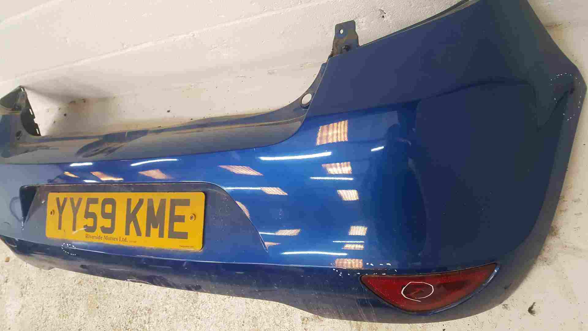 Thumb 3 Renault Clio MK3 Ph2 2009-2012 Facelift Rear Bumper Blue Terna Marked