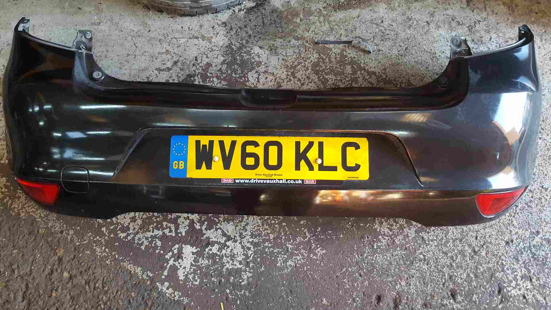 Thumb 2 Renault Clio MK3 Ph2 2009-2012 Rear Bumper Black Nv676 676 
