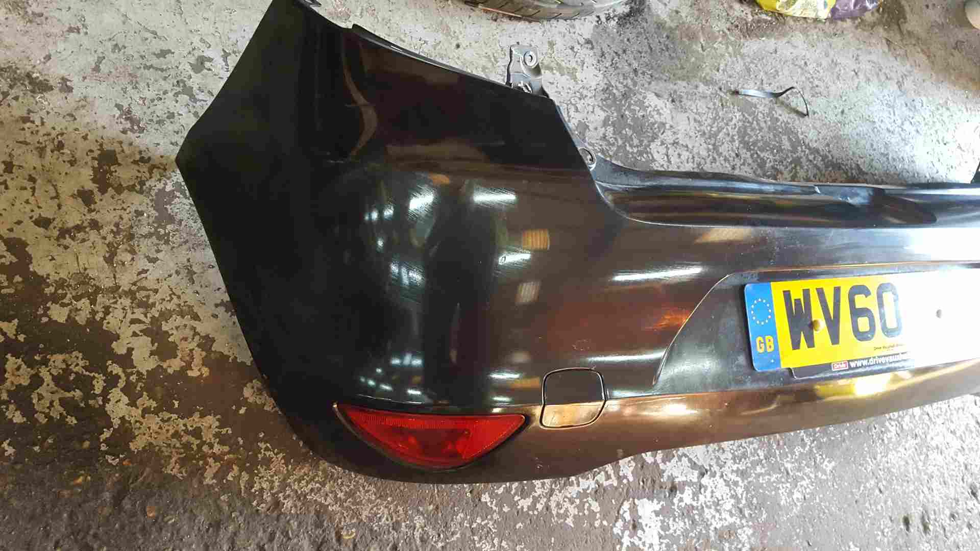 Thumb 3 Renault Clio MK3 Ph2 2009-2012 Rear Bumper Black Nv676 676 