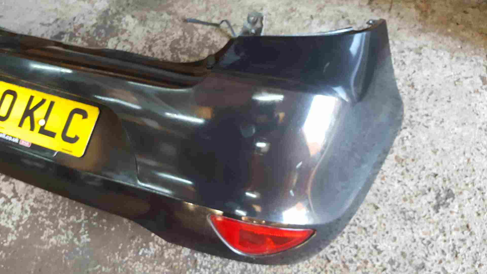 Thumb 6 Renault Clio MK3 Ph2 2009-2012 Rear Bumper Black Nv676 676 