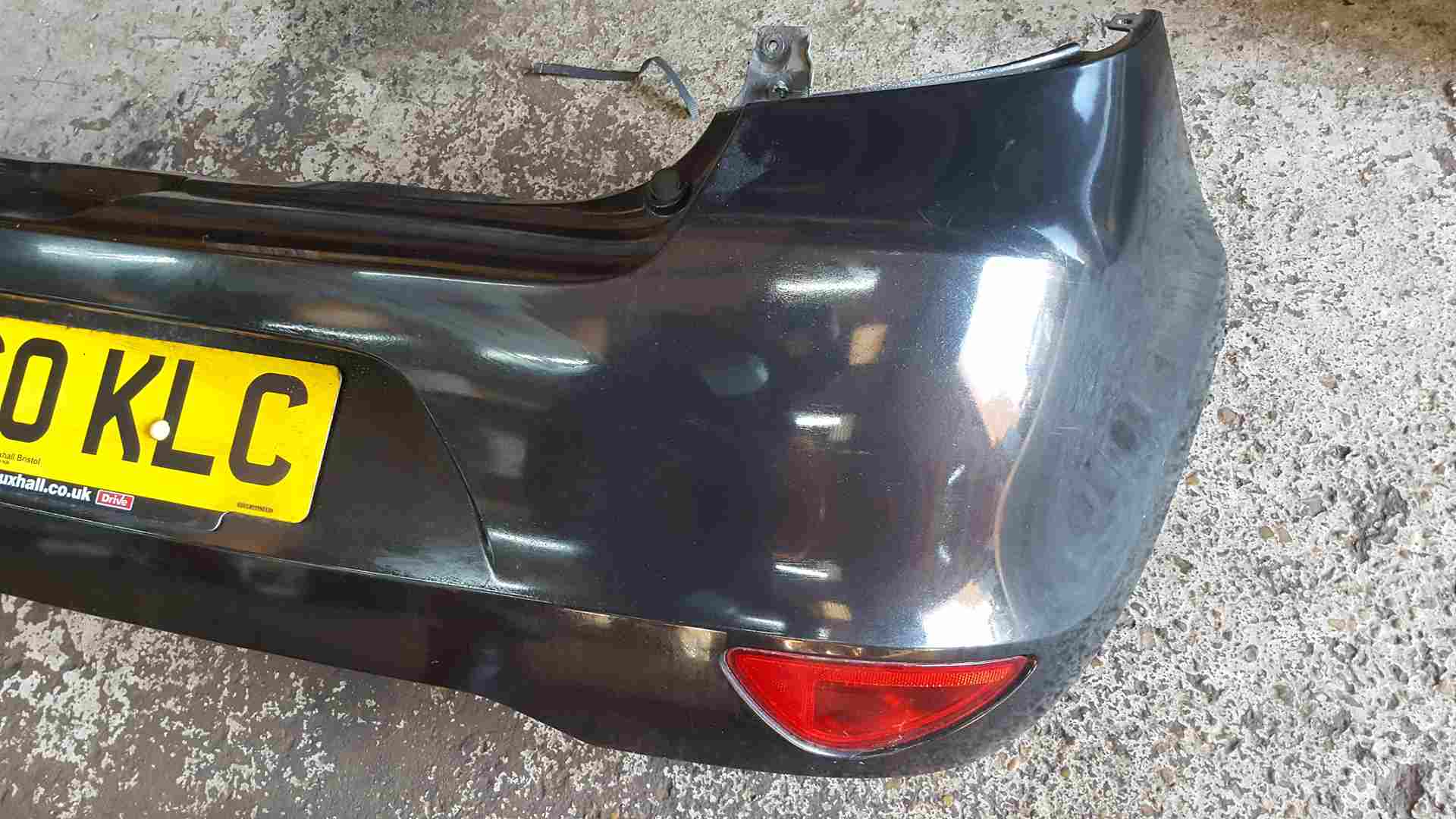 Thumb 7 Renault Clio MK3 Ph2 2009-2012 Rear Bumper Black Nv676 676 