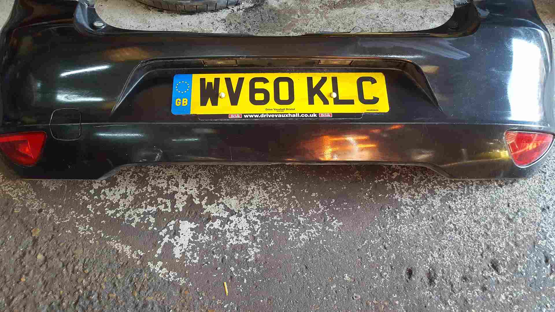 Thumb 8 Renault Clio MK3 Ph2 2009-2012 Rear Bumper Black Nv676 676 