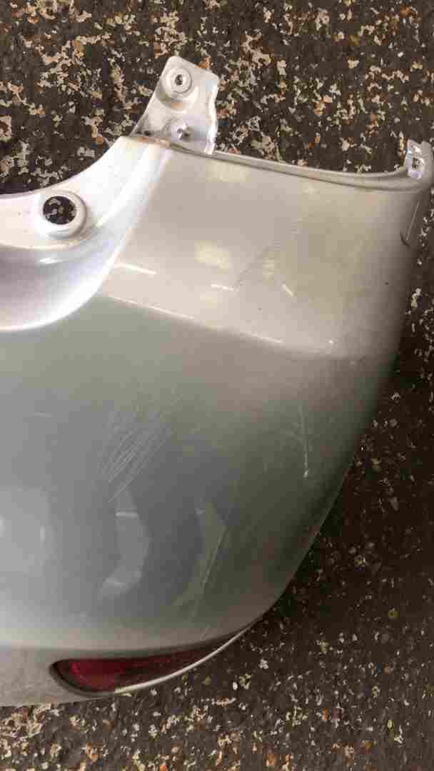 Thumb 6 Renault Clio MK3 Ph2 2009-2012 Rear Bumper Silver Ted69 185 Facelift 8200800186