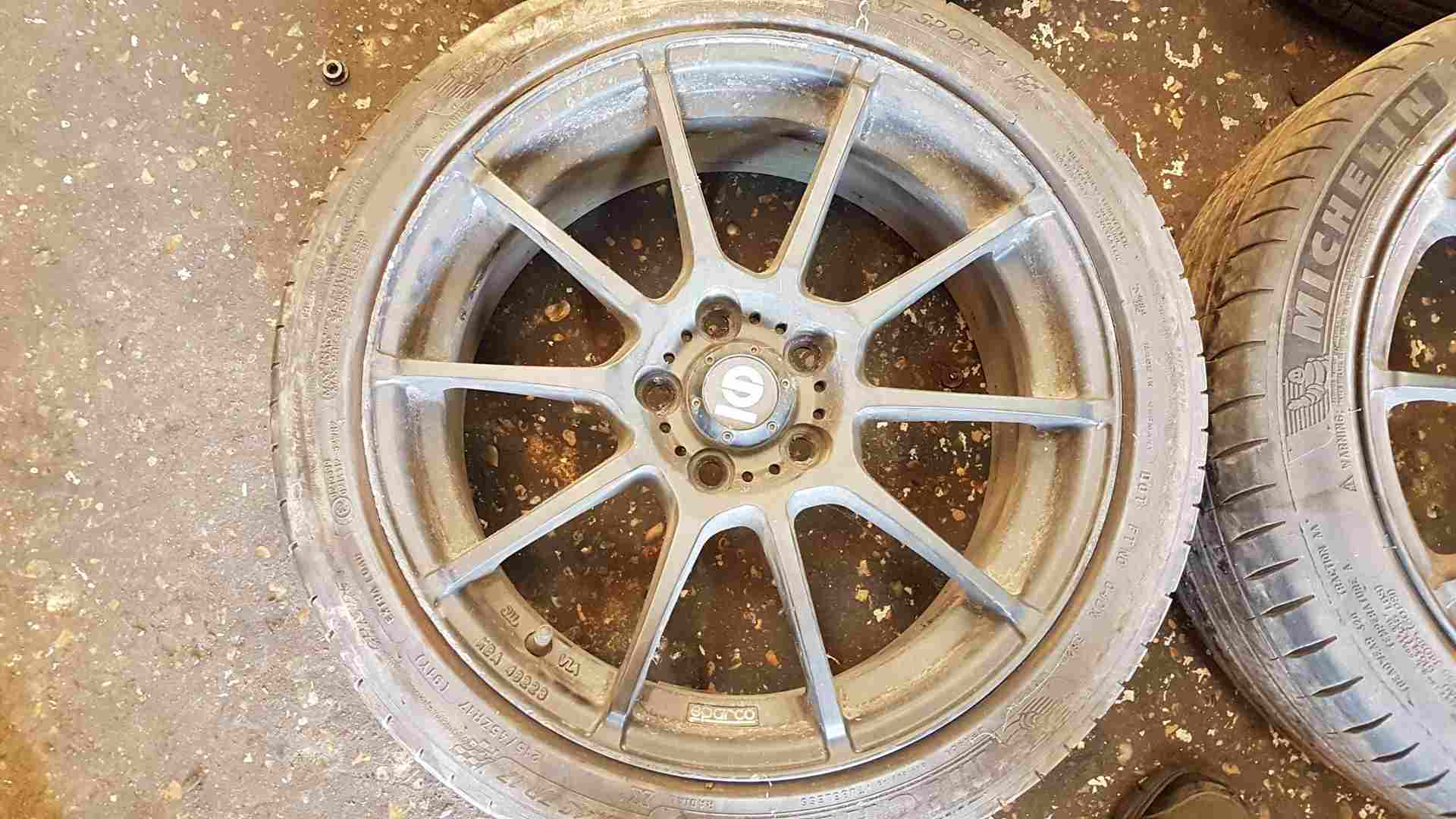 Thumb 5 Renault Clio MK3 RS200 2005-2012 Sparco Alloy Wheels Wheel Set x4 4/5 125 45 17