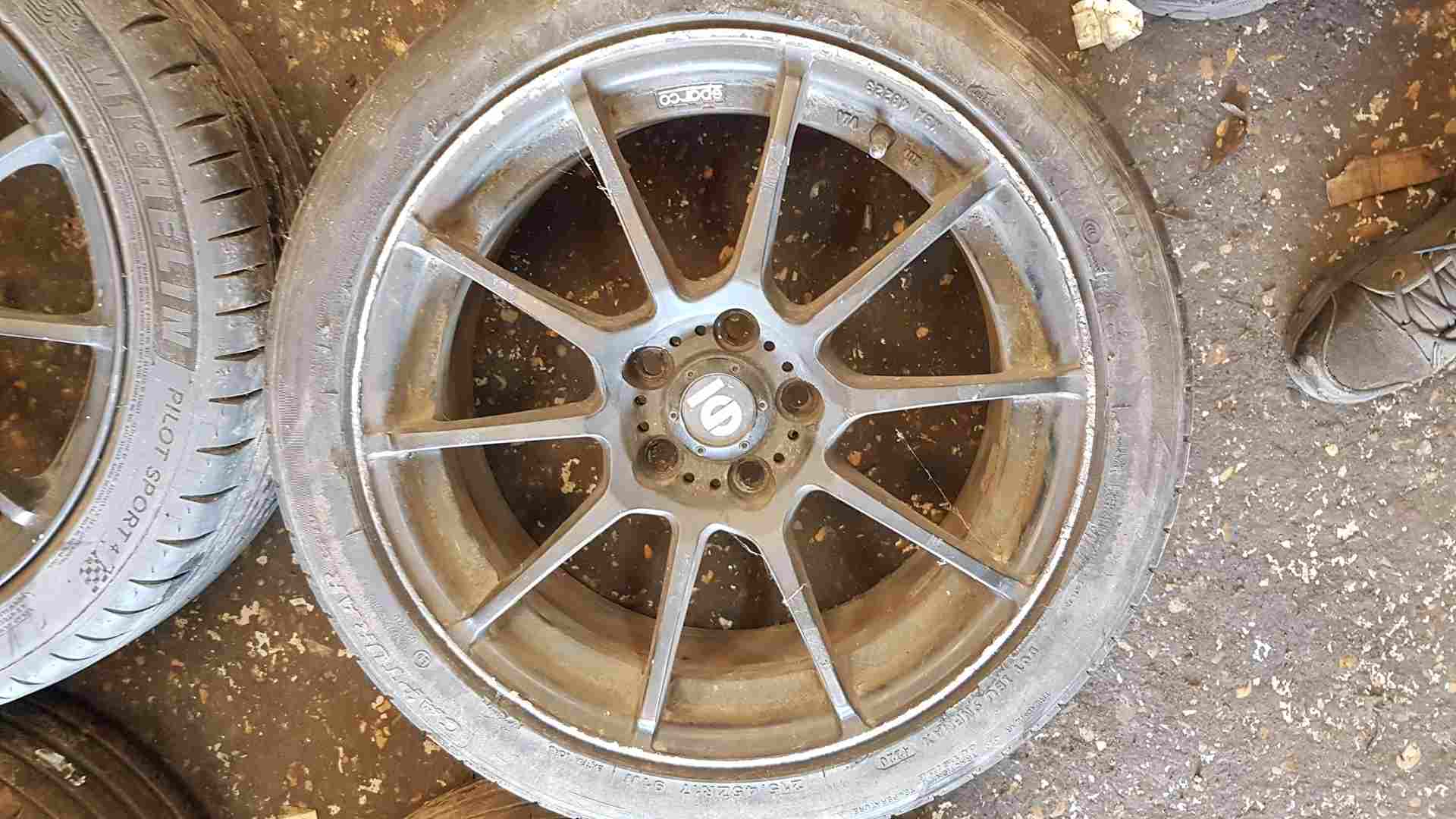 Thumb 6 Renault Clio MK3 RS200 2005-2012 Sparco Alloy Wheels Wheel Set x4 4/5 125 45 17