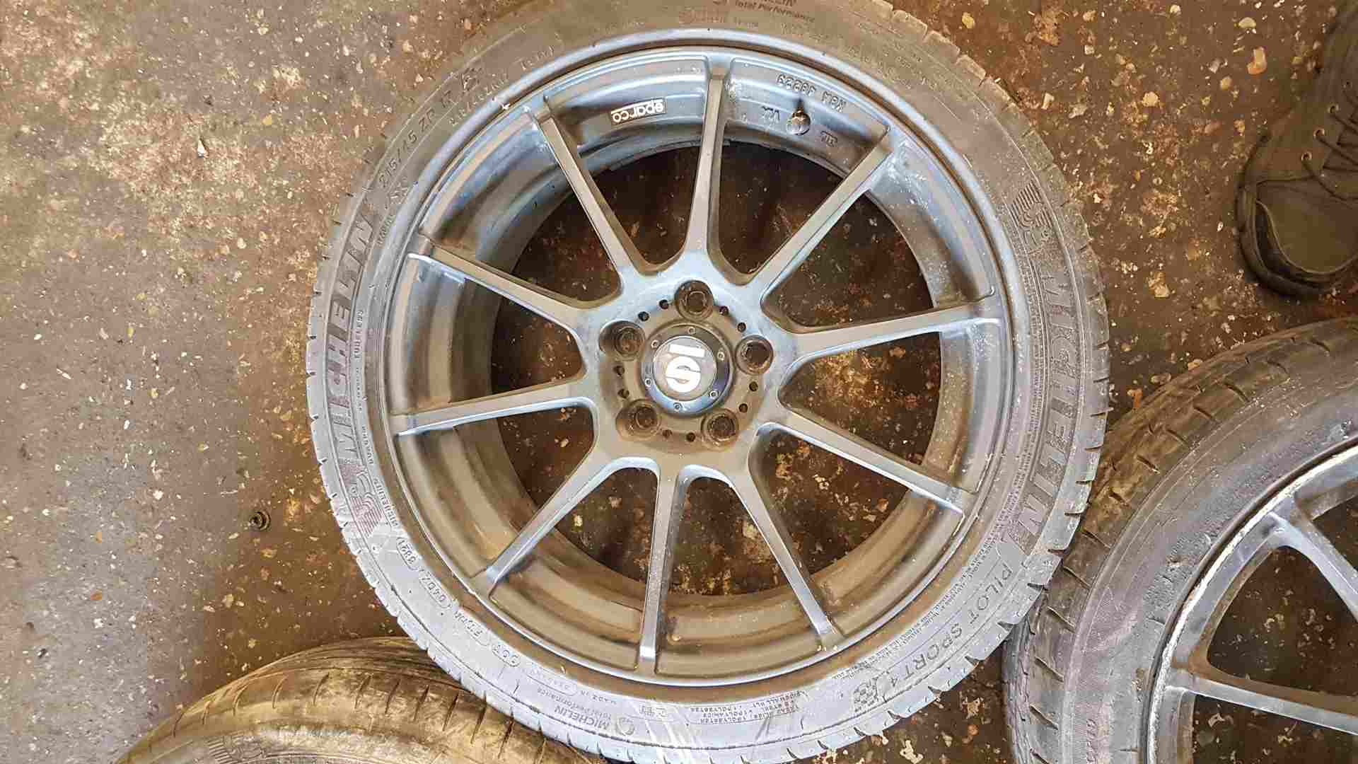 Thumb 8 Renault Clio MK3 RS200 2005-2012 Sparco Alloy Wheels Wheel Set x4 4/5 125 45 17