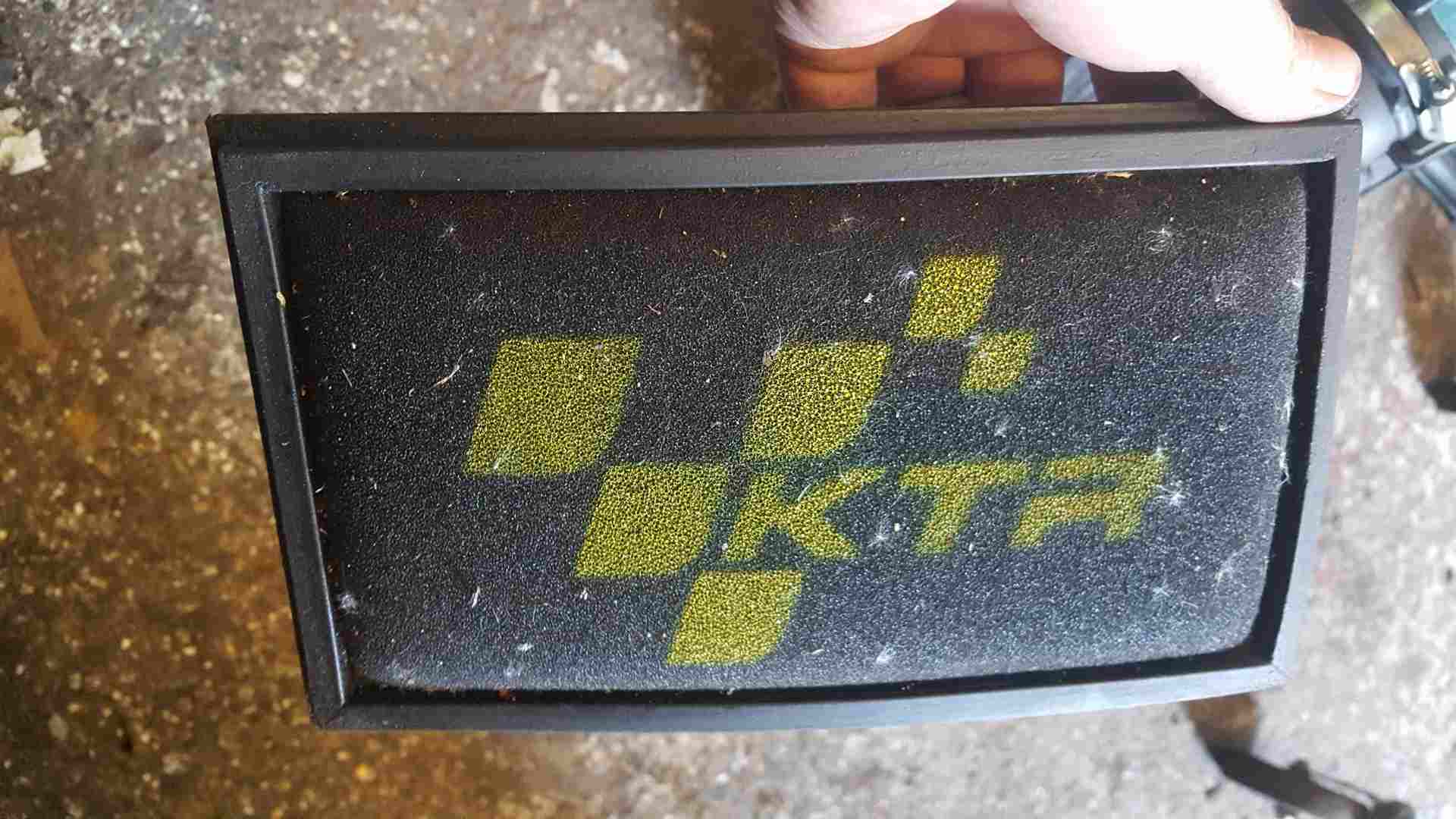 Thumb 7 Renault Clio MK3 Sport 2005-2009 KTR Air Filter + Filter BOX K N Sticker
